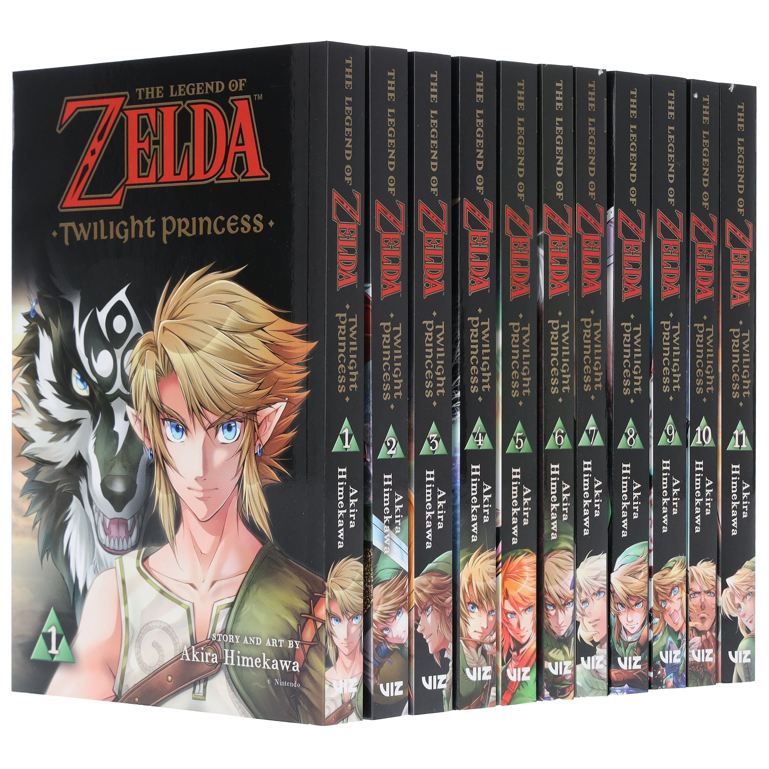The Legend of Zelda: Twilight Princess: Volumes 1-11 Complete Box Set by Akira Himekawa - Manga - Paperback - Image 4