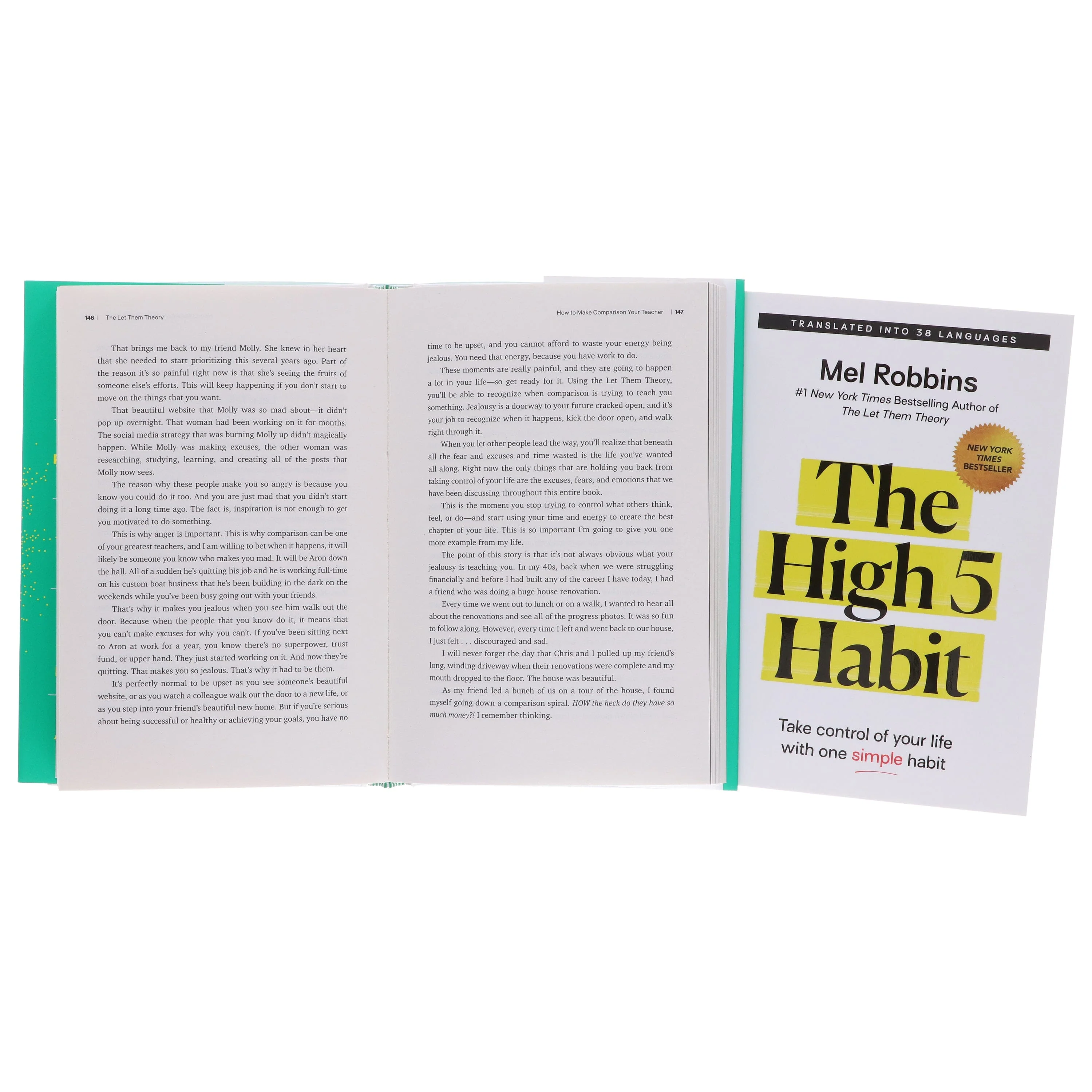 The Let Them Theory & The High 5 Habit by Mel & Sawyer Robbins 2 Books Collection Set - Non Fiction - Paperback/Hardback - Image 7