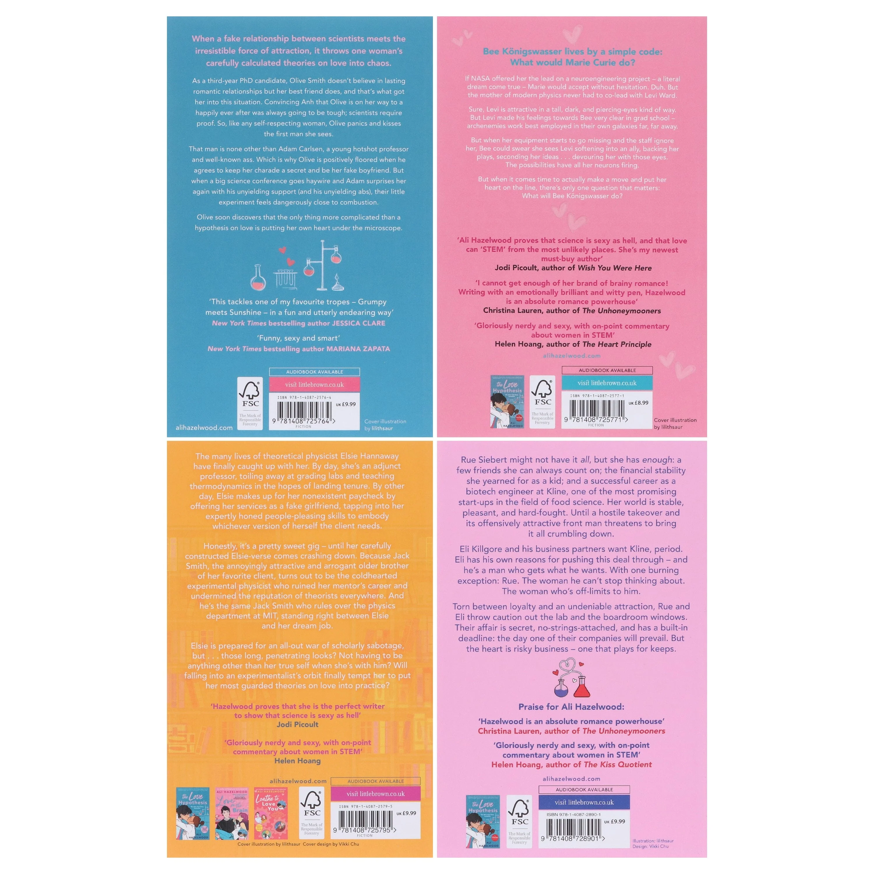 The Love Hypothesis by Ali Hazelwood 4 Books Collection Set - Fiction - Paperback - Image 3