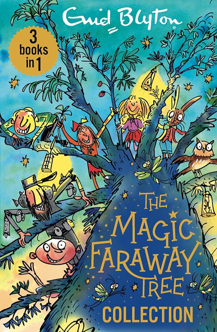 The Magic Faraway Tree Collection (3 Books in 1) by Enid Blyton - Ages 5-8 - Paperback