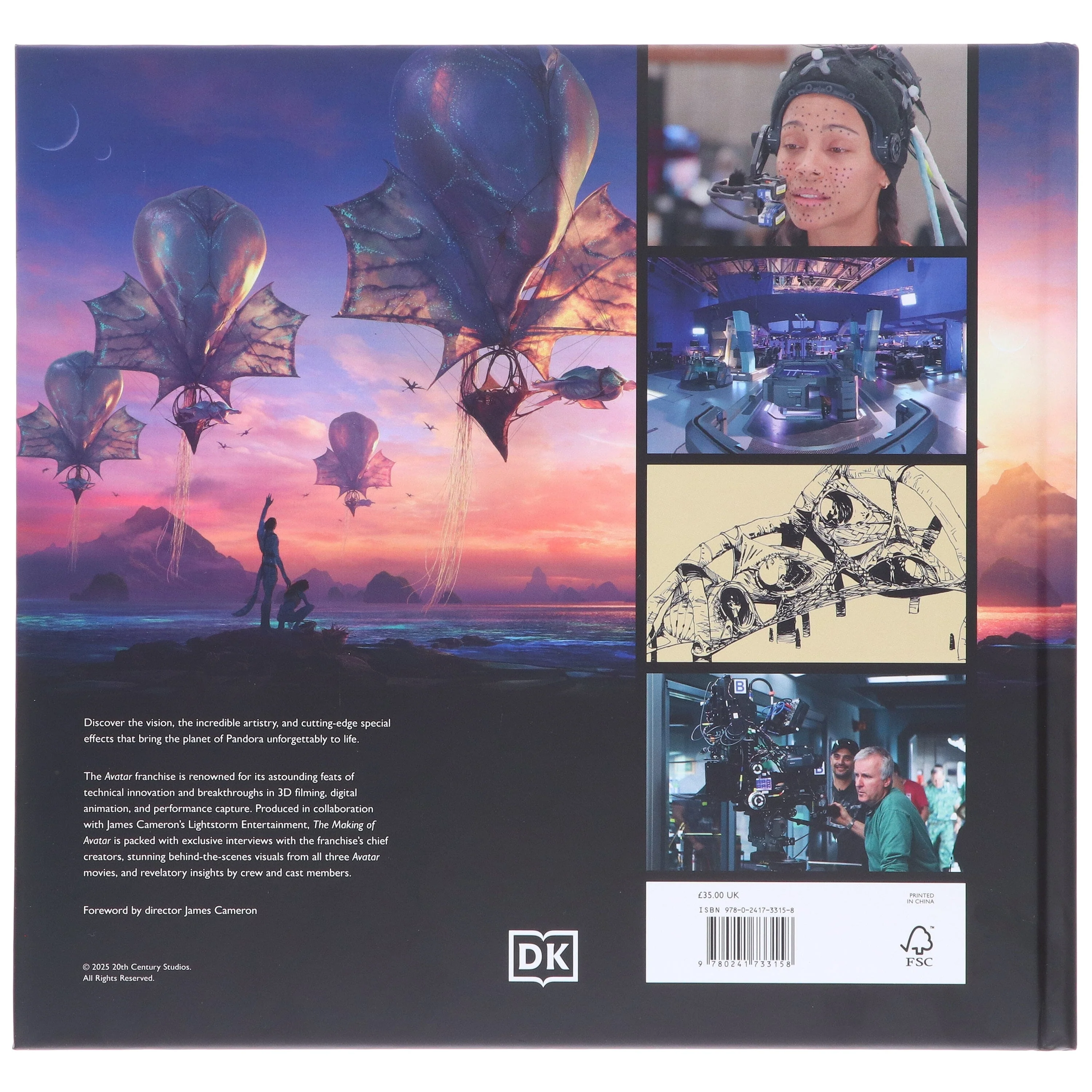 The Making of Avatar: Avatar | Avatar: The Way of Water | Avatar: Fire and Ash by Joe Fordham - Ages 13+ - Hardback - Image 3