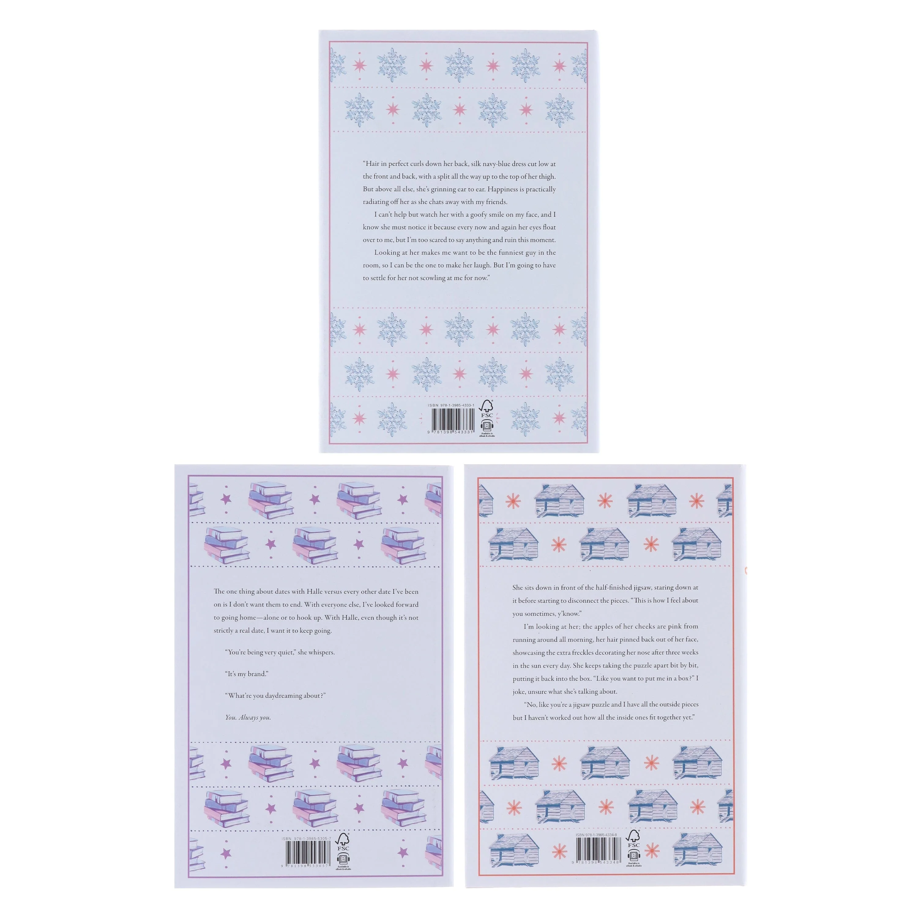 The Maple Hills Series By Hannah Grace (Icebreaker, Wildfire & Daydream) 3 Books Sprayed Edges Collection Set - Fiction - Hardback - Image 3