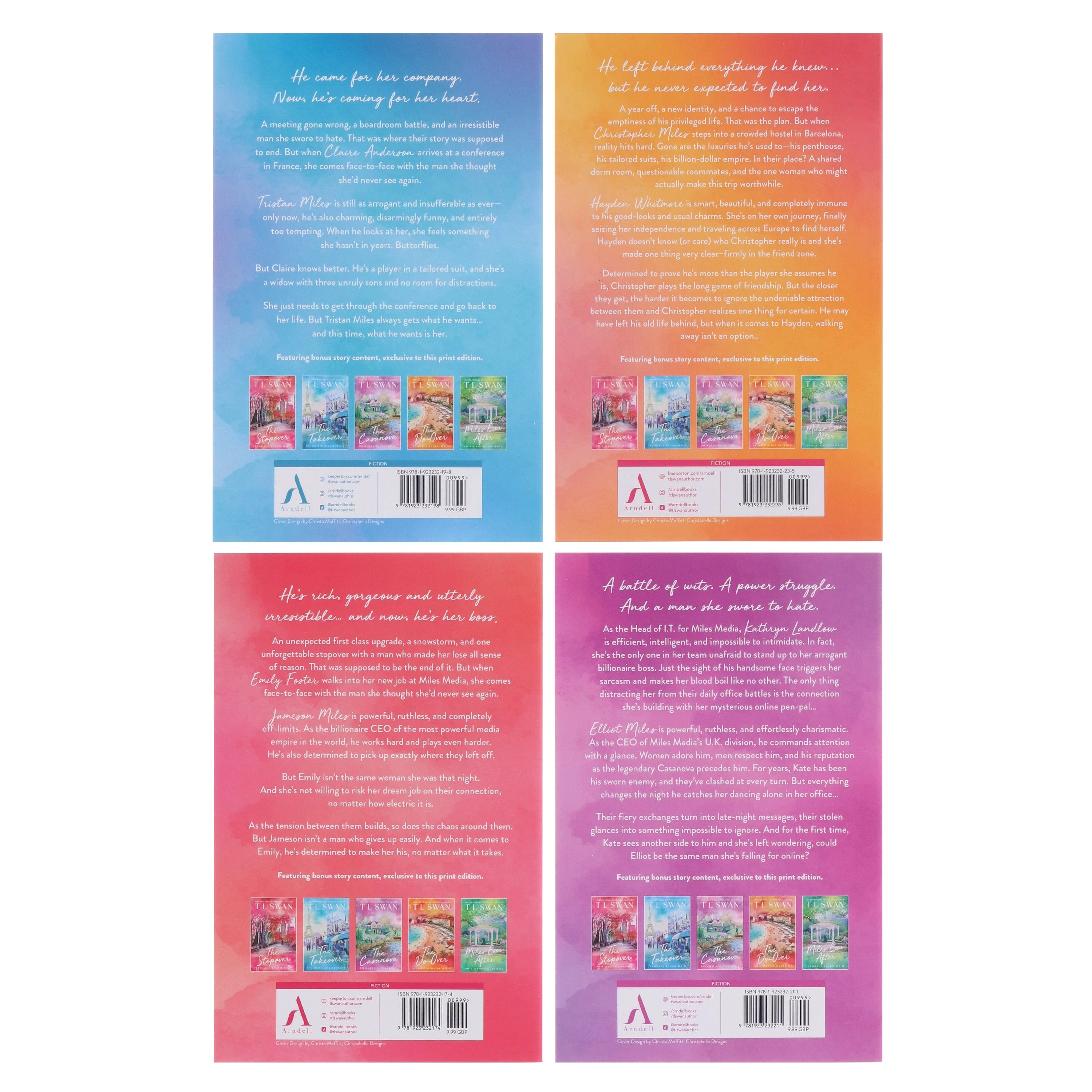 The Miles High Club Series by T L Swan 4 Books Collection Set - Fiction - Paperback - Image 3