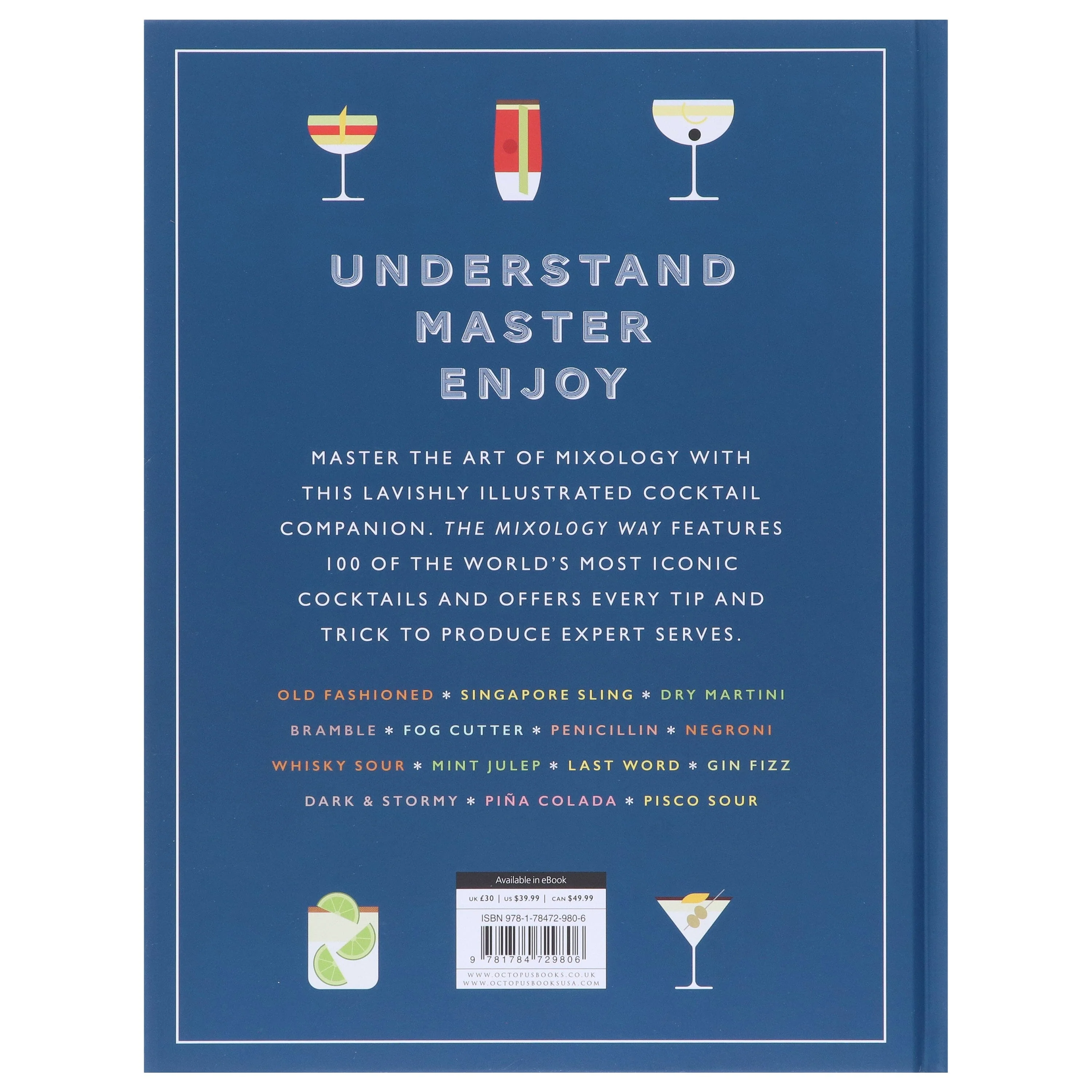 The Mixology Way: Classic Cocktail Recipes To Master The Art of Mixology by Lucas Tubiana - Non Fiction - Hardback - Image 3