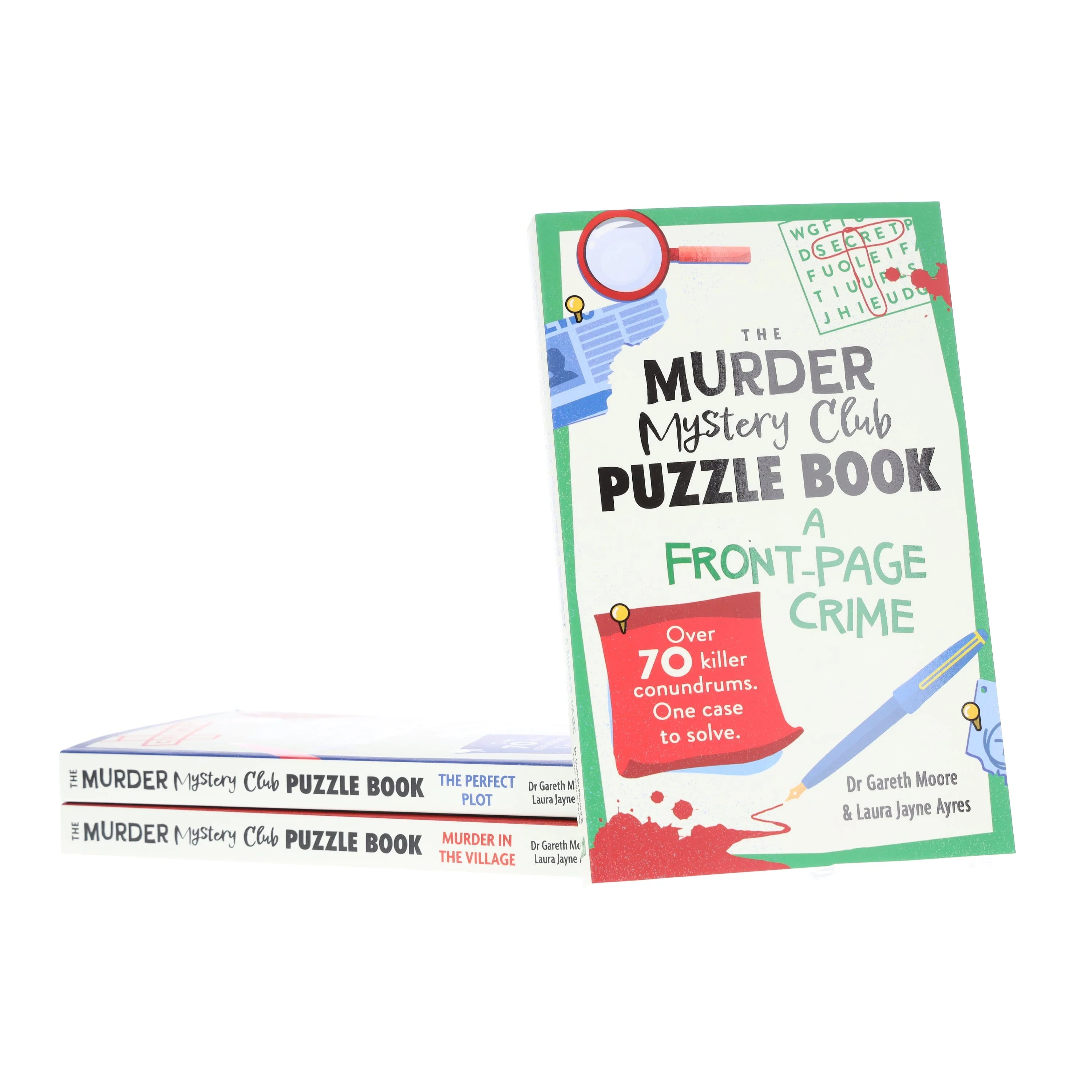The Murder Mystery Club Puzzle Book Series by Gareth Moore & Laura Jayne Ayres 3 Books Collection Set - Non Fiction - Paperback - Image 4