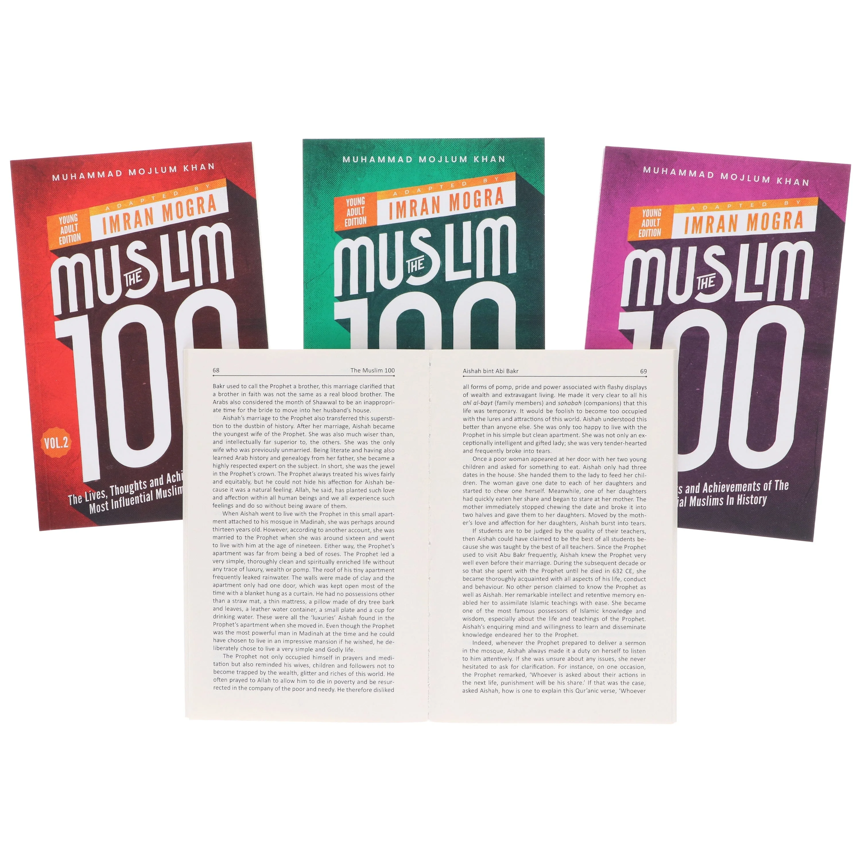 The Muslim 100 (YA Edition) by Muhammad Mojlum Khan, Adapted by Imran Mogra 4 Books Collection Box Set - Ages 12-16 - Paperback - Image 7