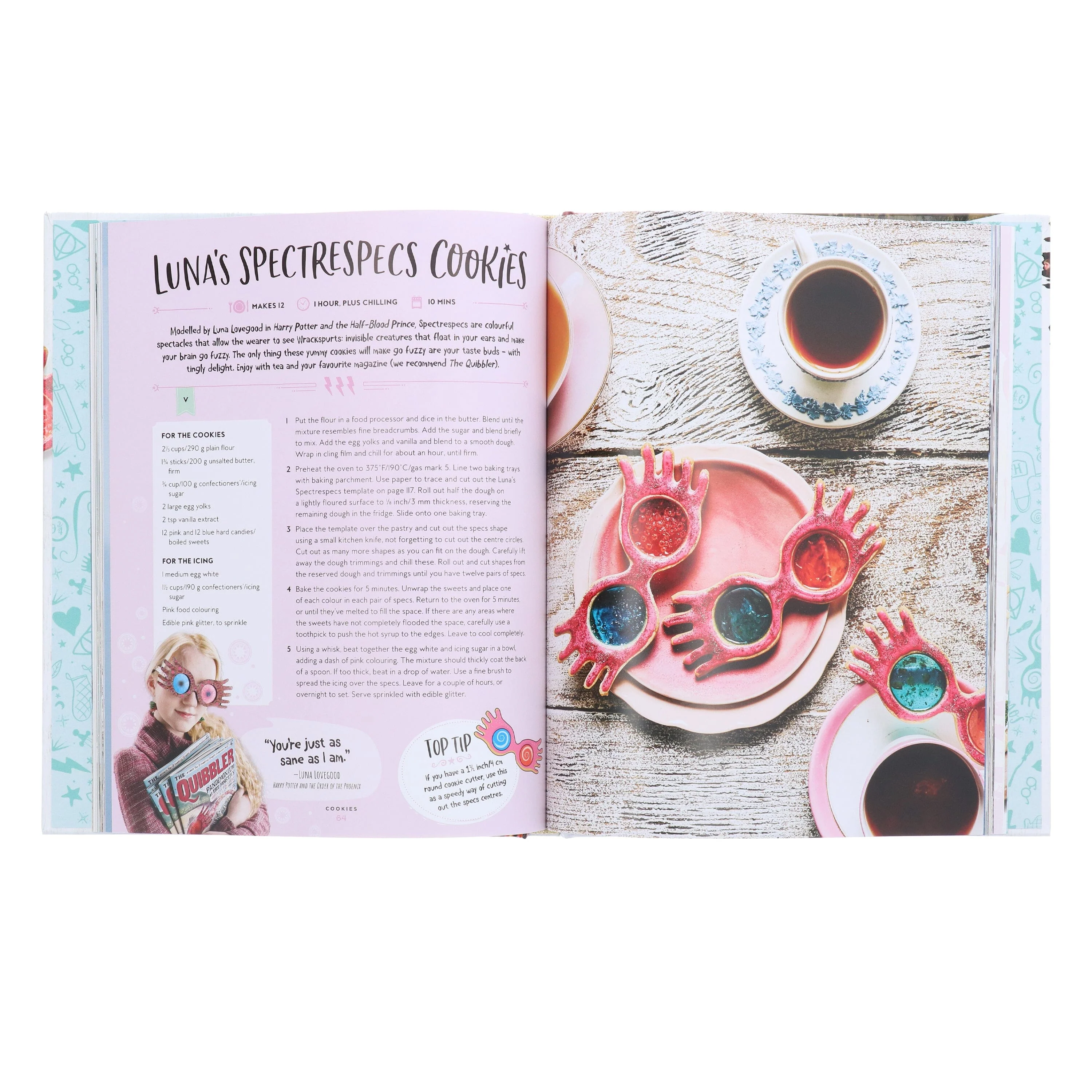 The Official Harry Potter Baking Book by Joanna Farrow: 40+ Recipes Inspired by the Films - Non Fiction - Hardback - Image 5