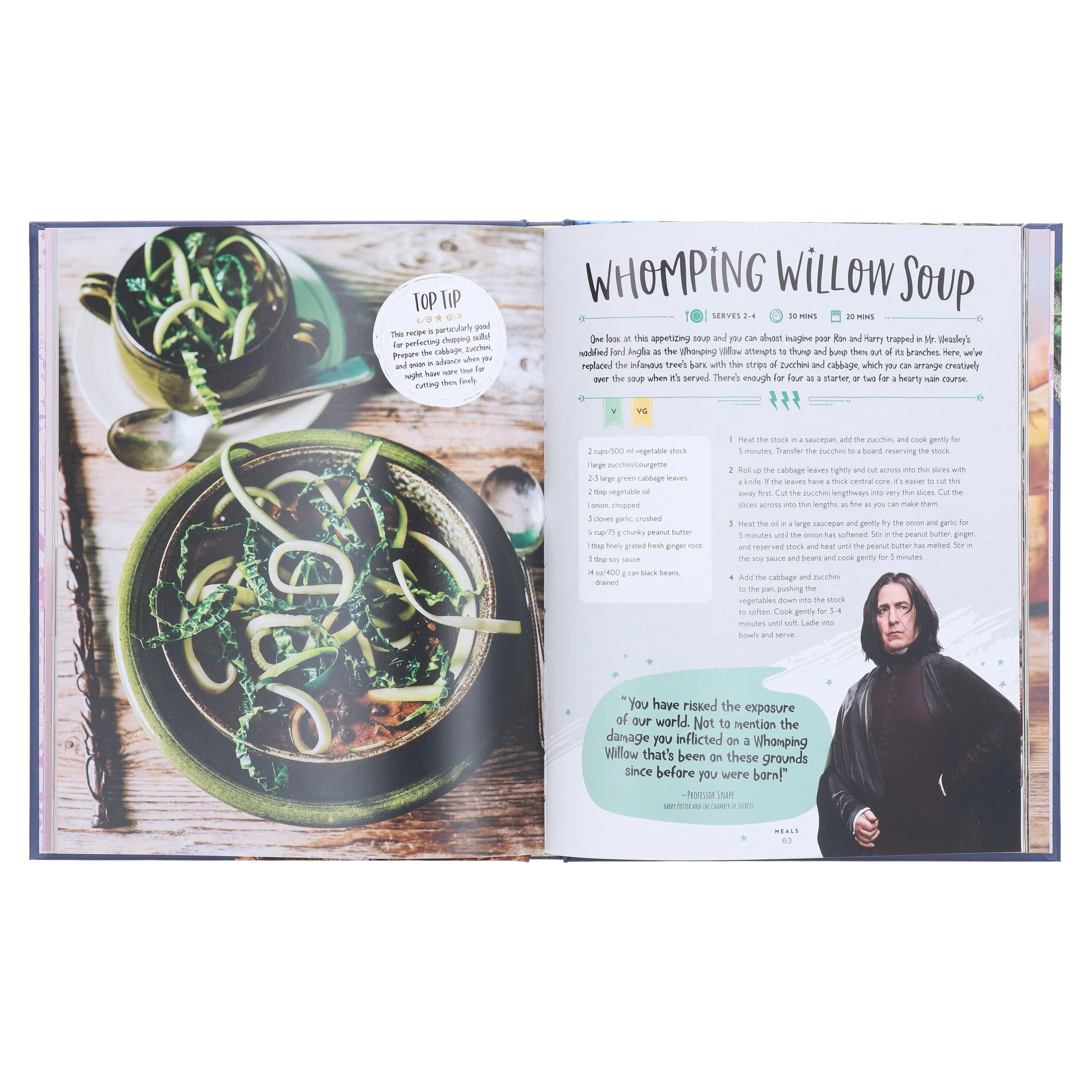 The Official Harry Potter Cookbook by Joanna Farrow: 40+ Recipes Inspired by the Films - Non Fiction - Hardback - Image 6