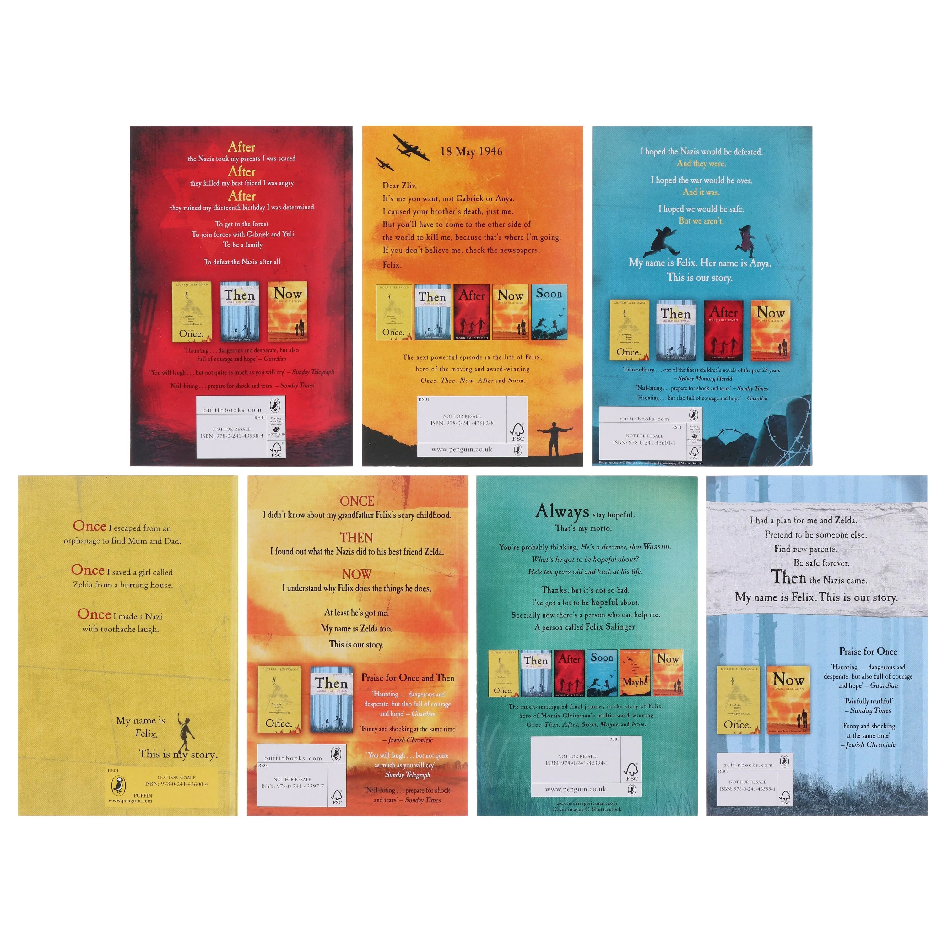The Once Series by Morris Gleitzman 7 Books Collection Set - Ages 9+ - Paperback - Image 3