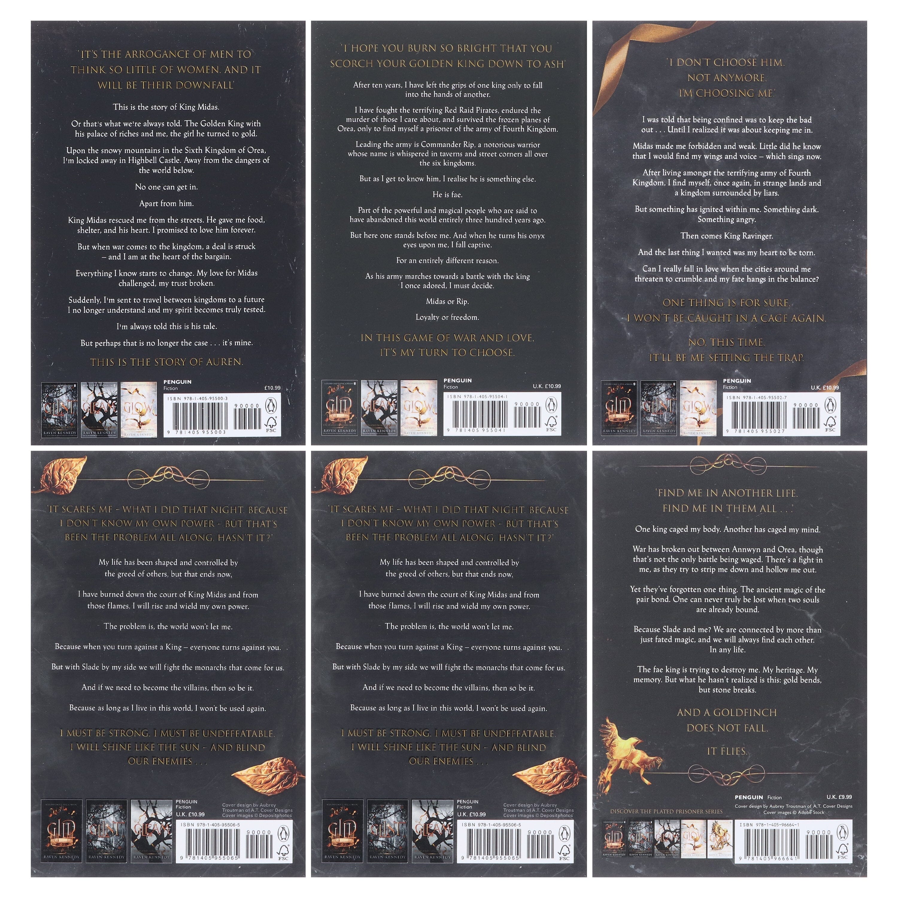 The Plated Prisoner Series By Raven Kennedy: 6 Books Collection Set - Fiction - Paperback - Image 3