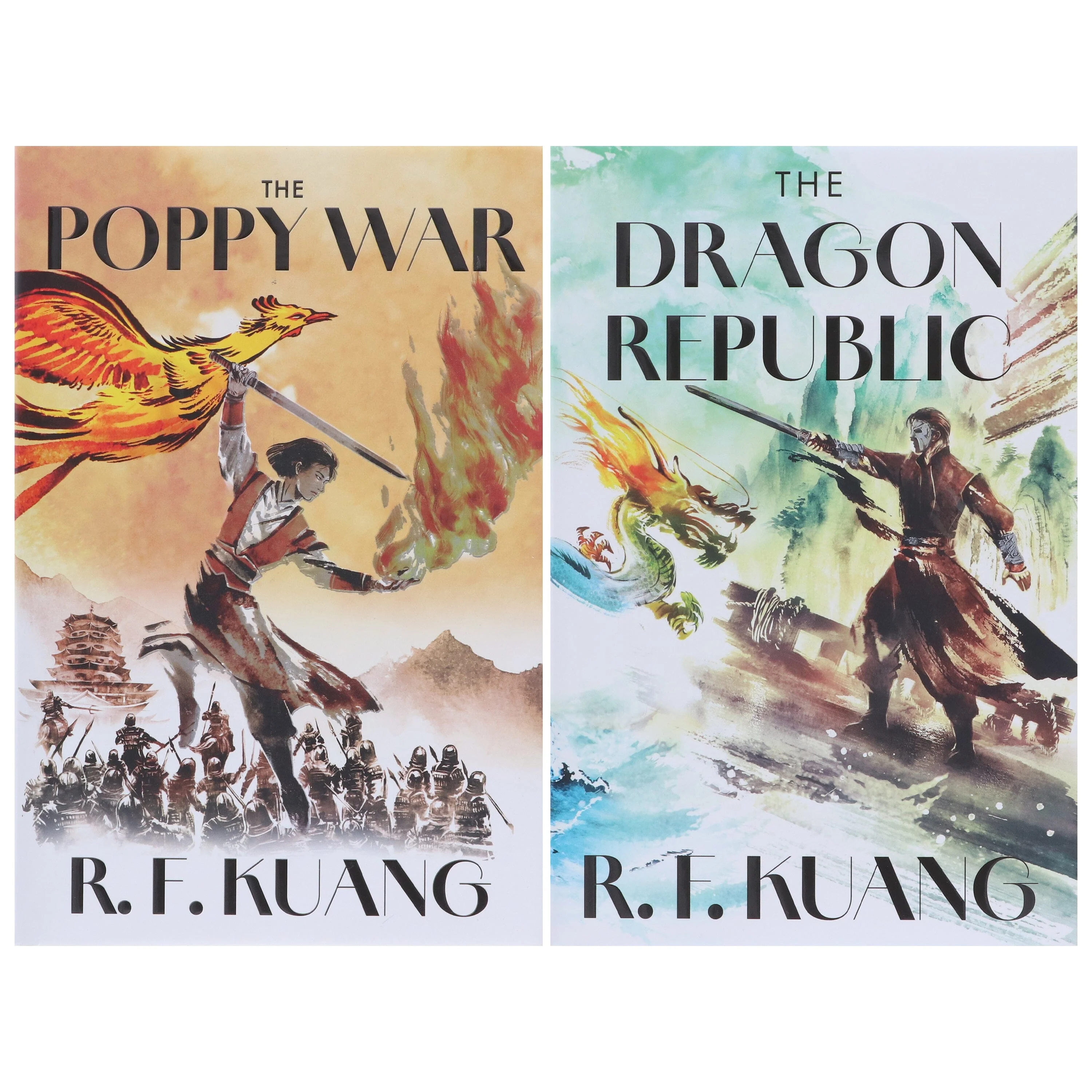 The Poppy War Series by R.F. Kuang 2 Books Collector's Edition Set - Fiction - Hardback - Image 2