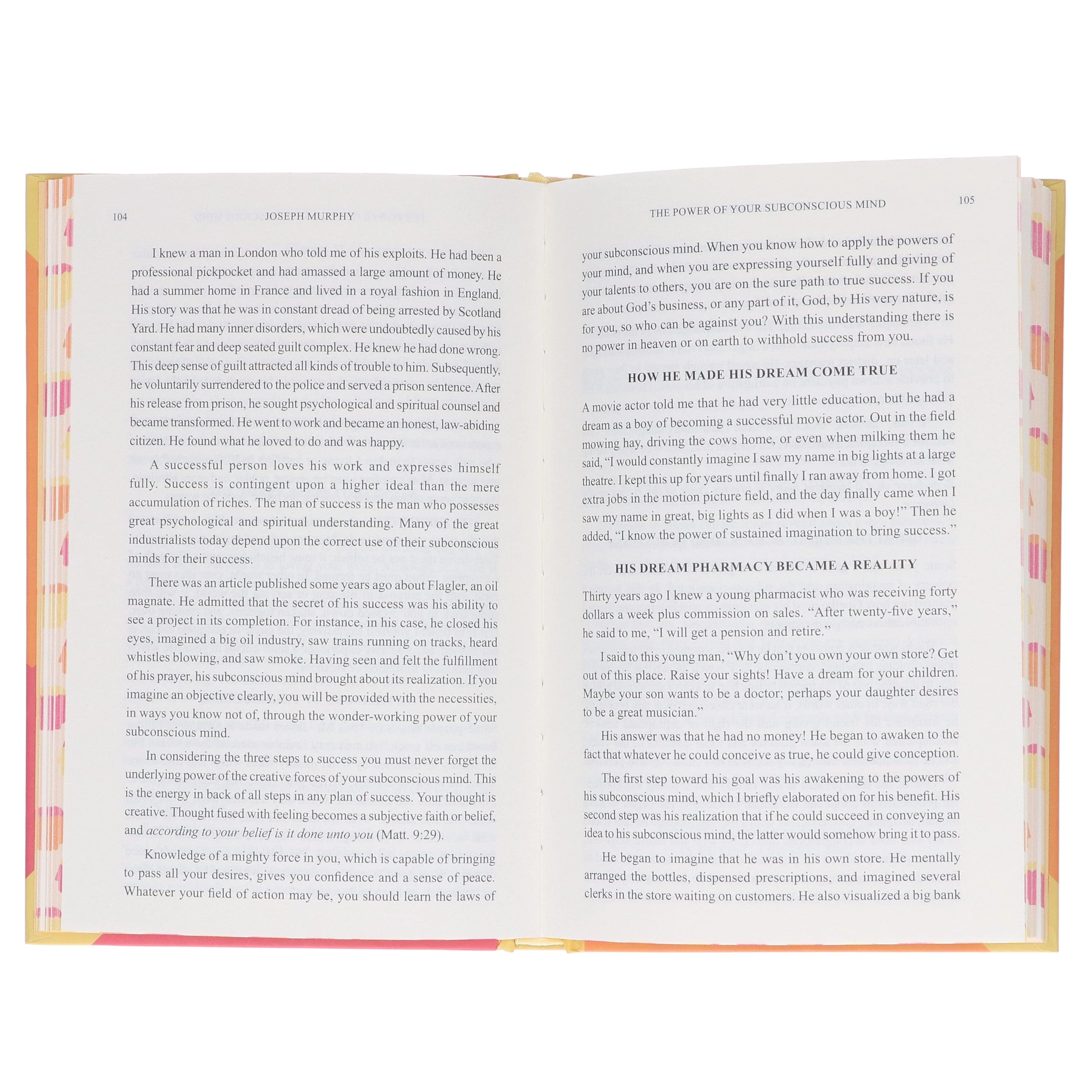 The Power of Your Subconscious Mind by Joseph Murphy With Sprayed Edges - Non Fiction - Hardback - Image 9