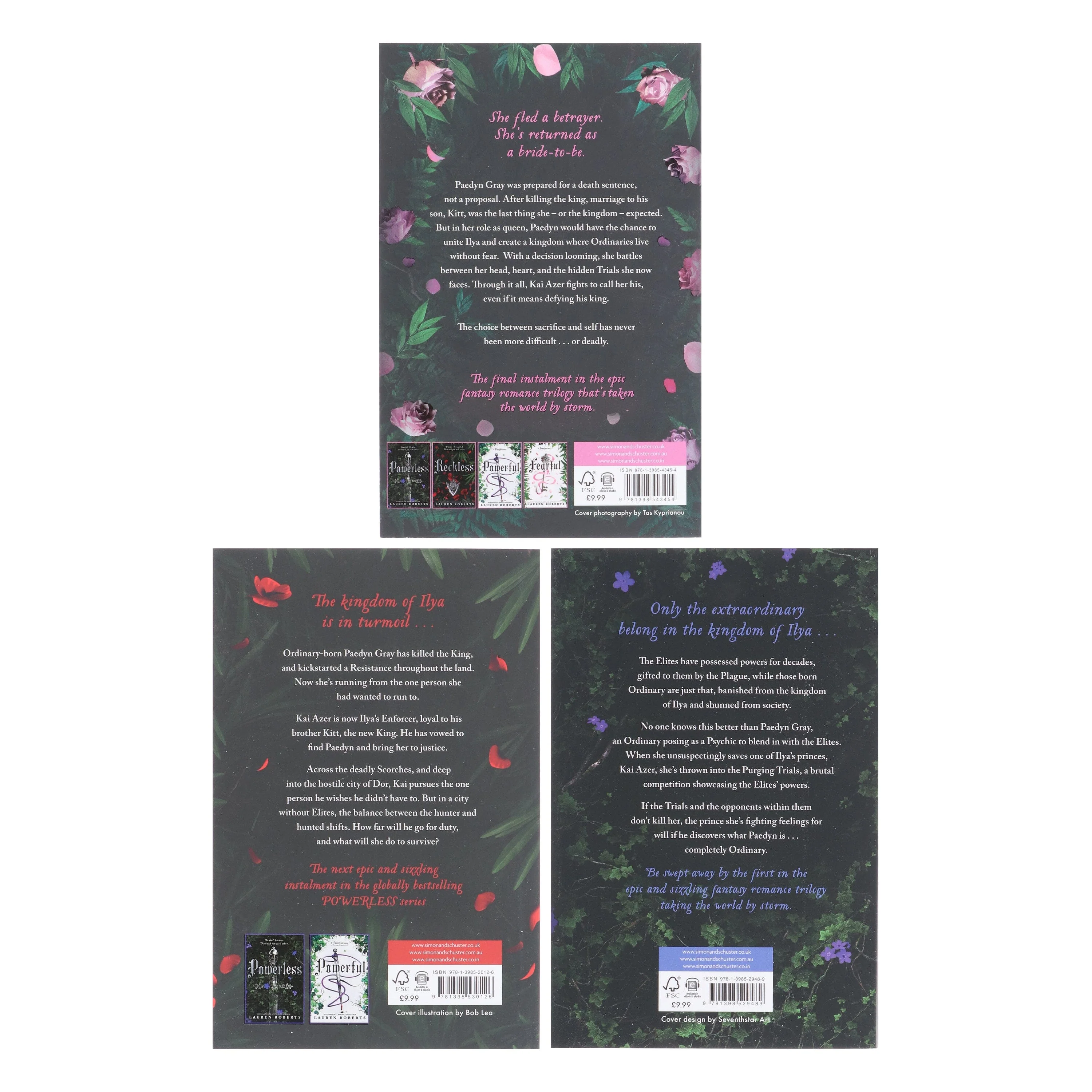 The Powerless Series By Lauren Roberts 3 Books Collection Set - Ages 14+ - Paperback - Image 3