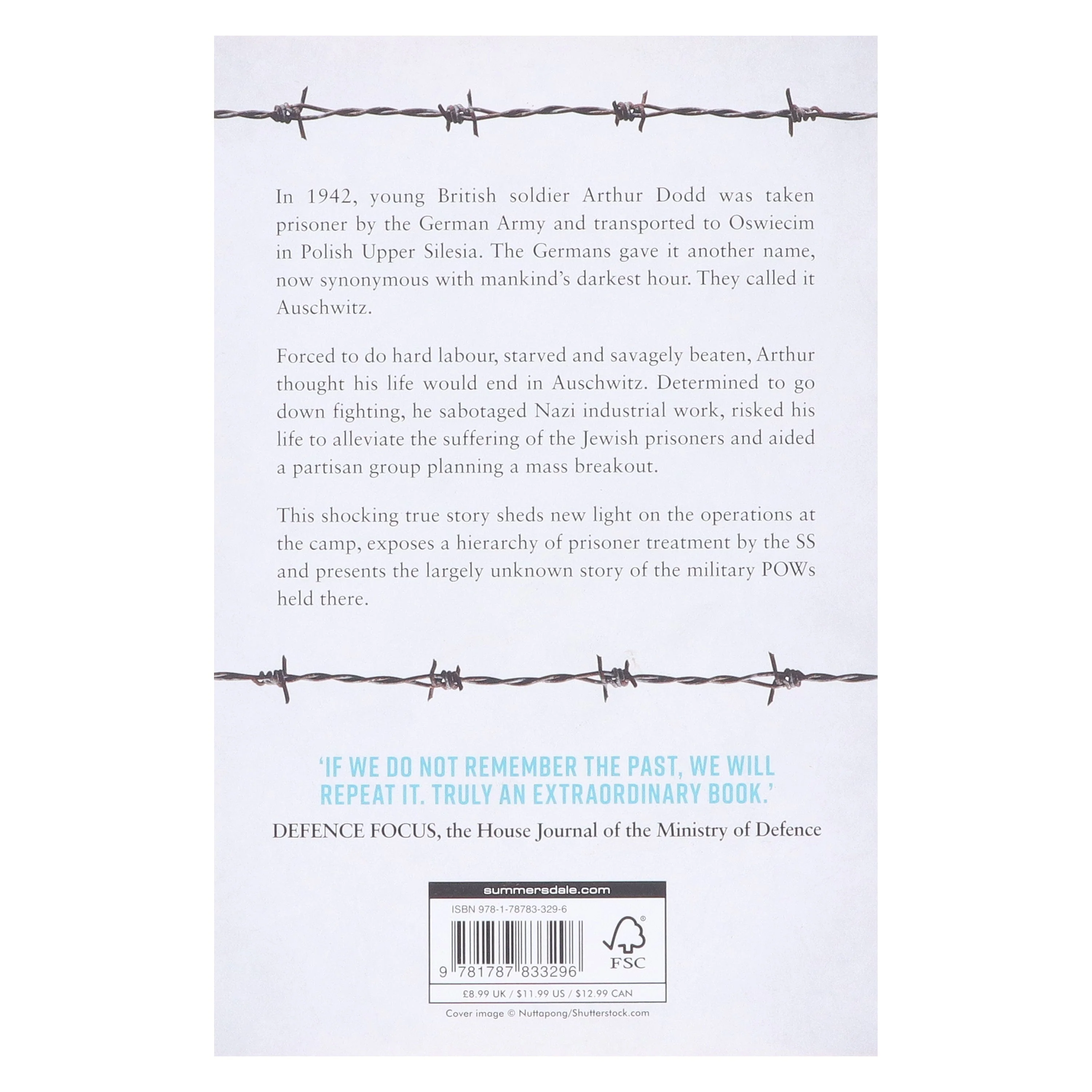The Saboteur of Auschwitz by Colin Rushton - Non Fiction - Paperback - Image 3