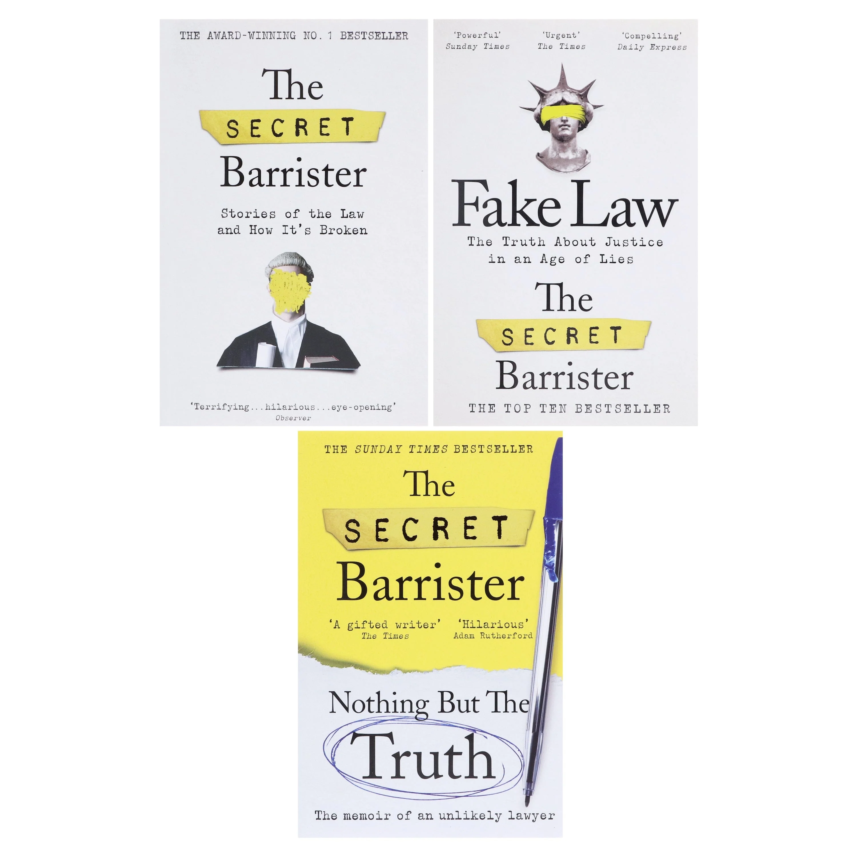 The Secret Barrister Collection 3 Books Set - Non Fiction - Paperback - Image 2