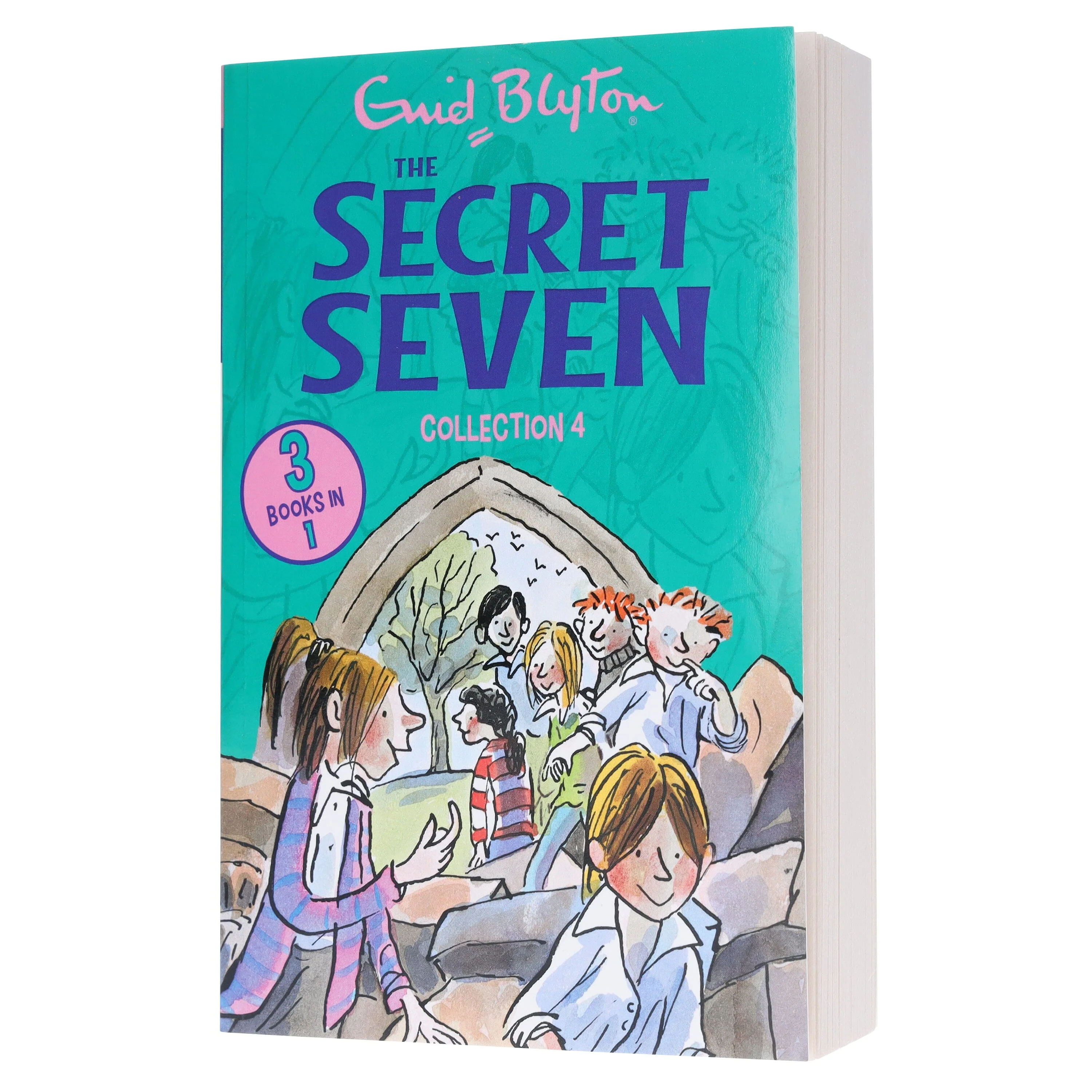 The Secret Seven Collection 4 (3 Books In 1) by Enid Blyton: Books 10-12 - Ages 6-8 - Paperback - Image 4