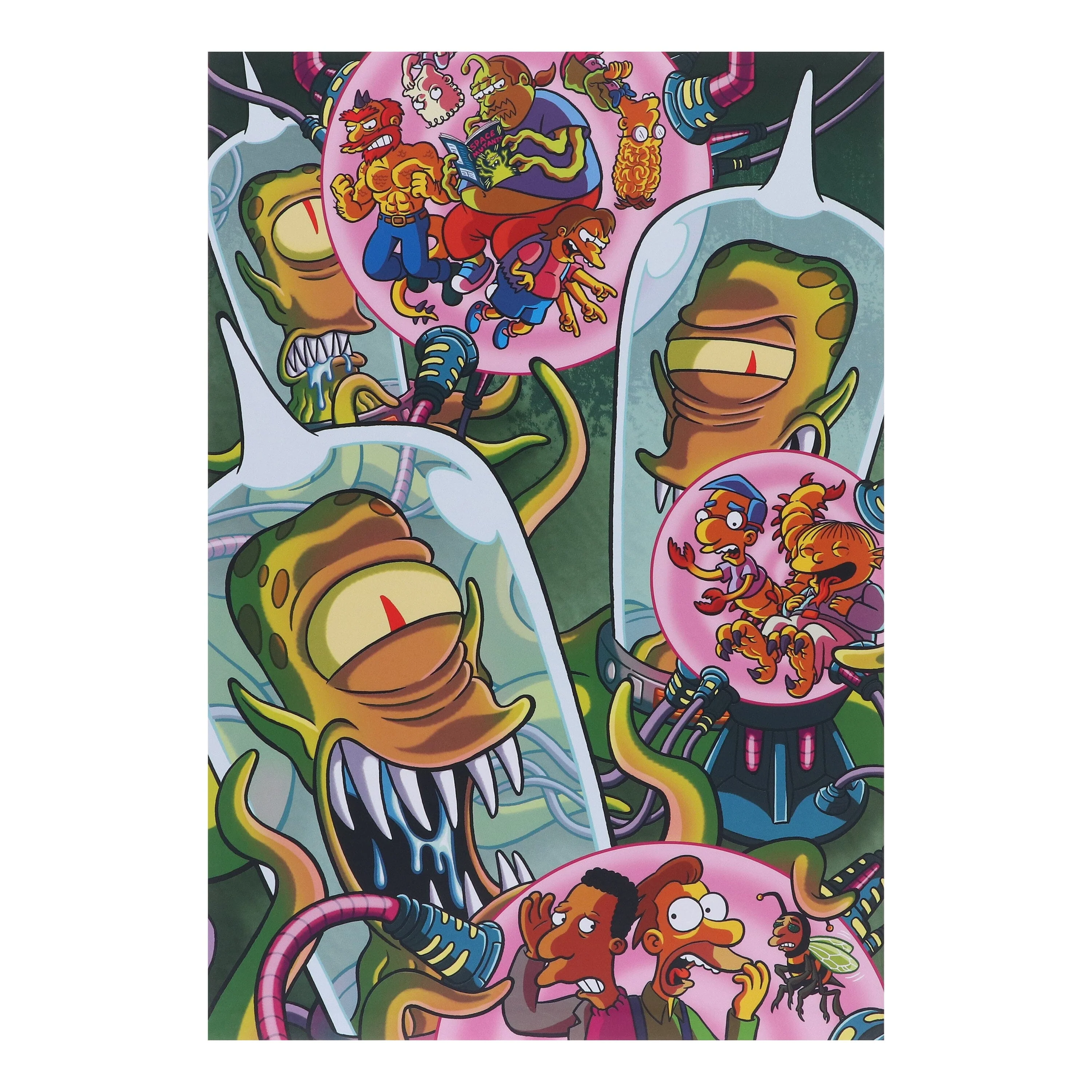 The Simpsons Treehouse of Horror Ominous Omnibus Vol. 1: Scary Tales & Scarier Tentacles by Matt Groening - Ages 12+ - Hardback - Image 3