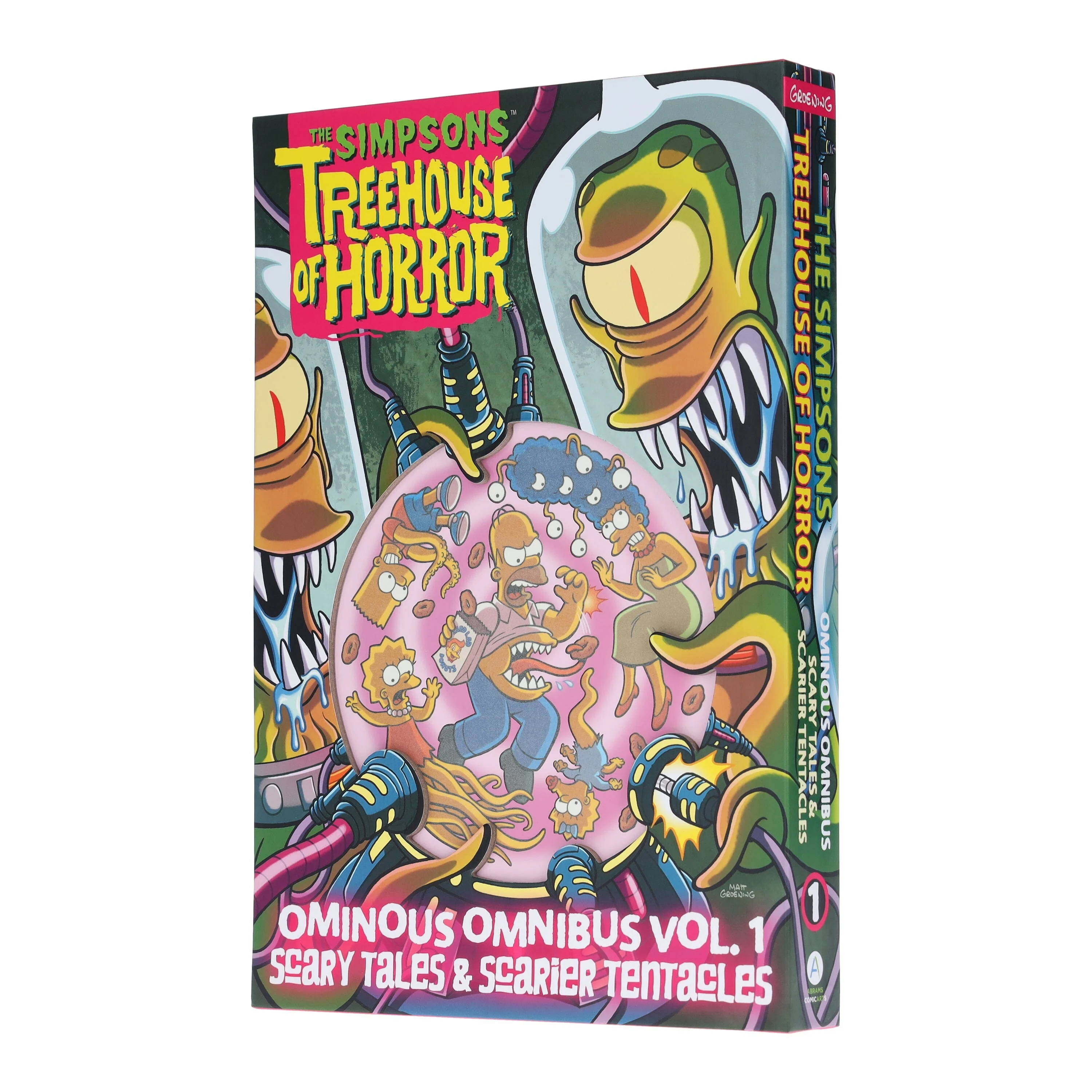 The Simpsons Treehouse of Horror Ominous Omnibus Vol. 1: Scary Tales & Scarier Tentacles by Matt Groening - Ages 12+ - Hardback - Image 4