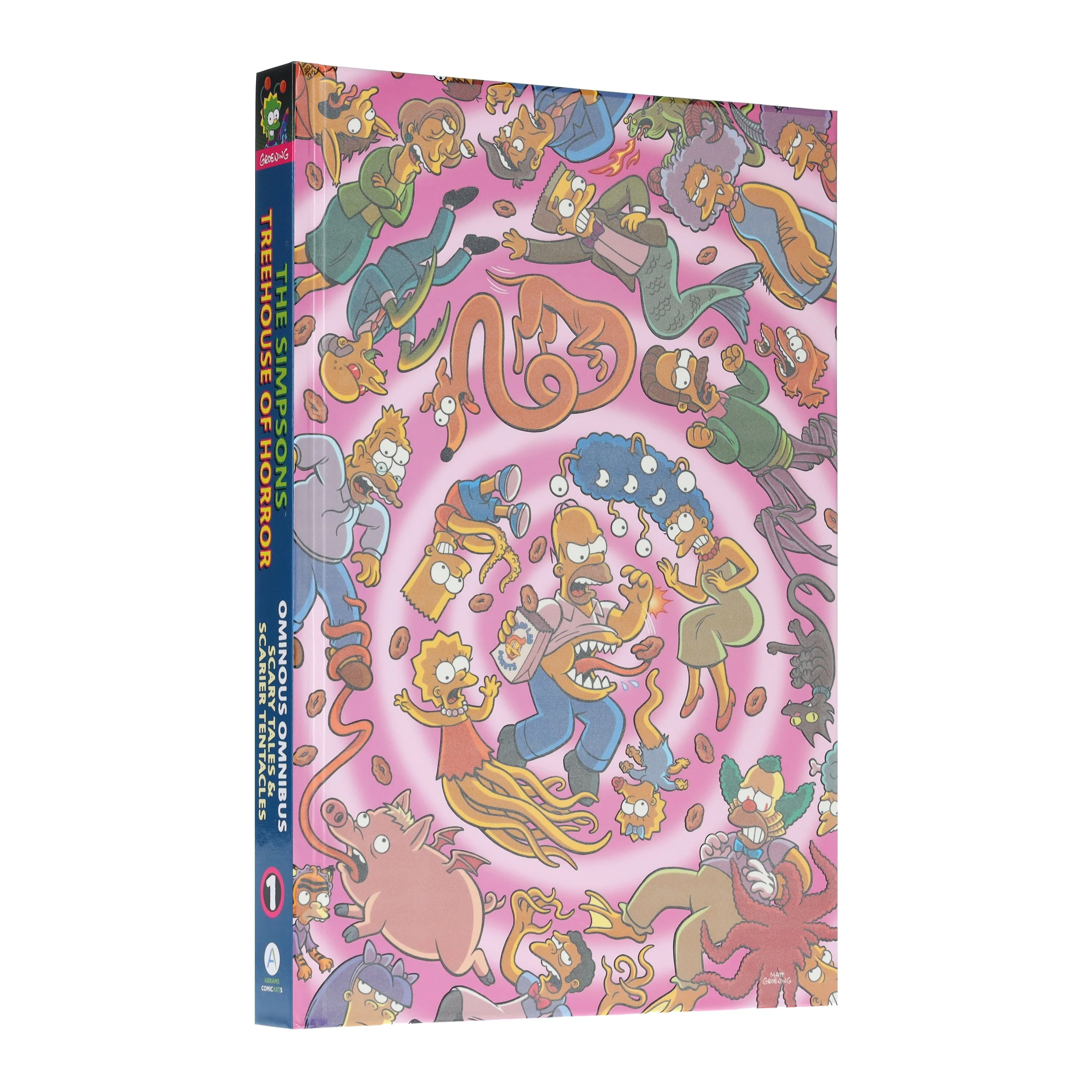 The Simpsons Treehouse of Horror Ominous Omnibus Vol. 1: Scary Tales & Scarier Tentacles by Matt Groening - Ages 12+ - Hardback - Image 5