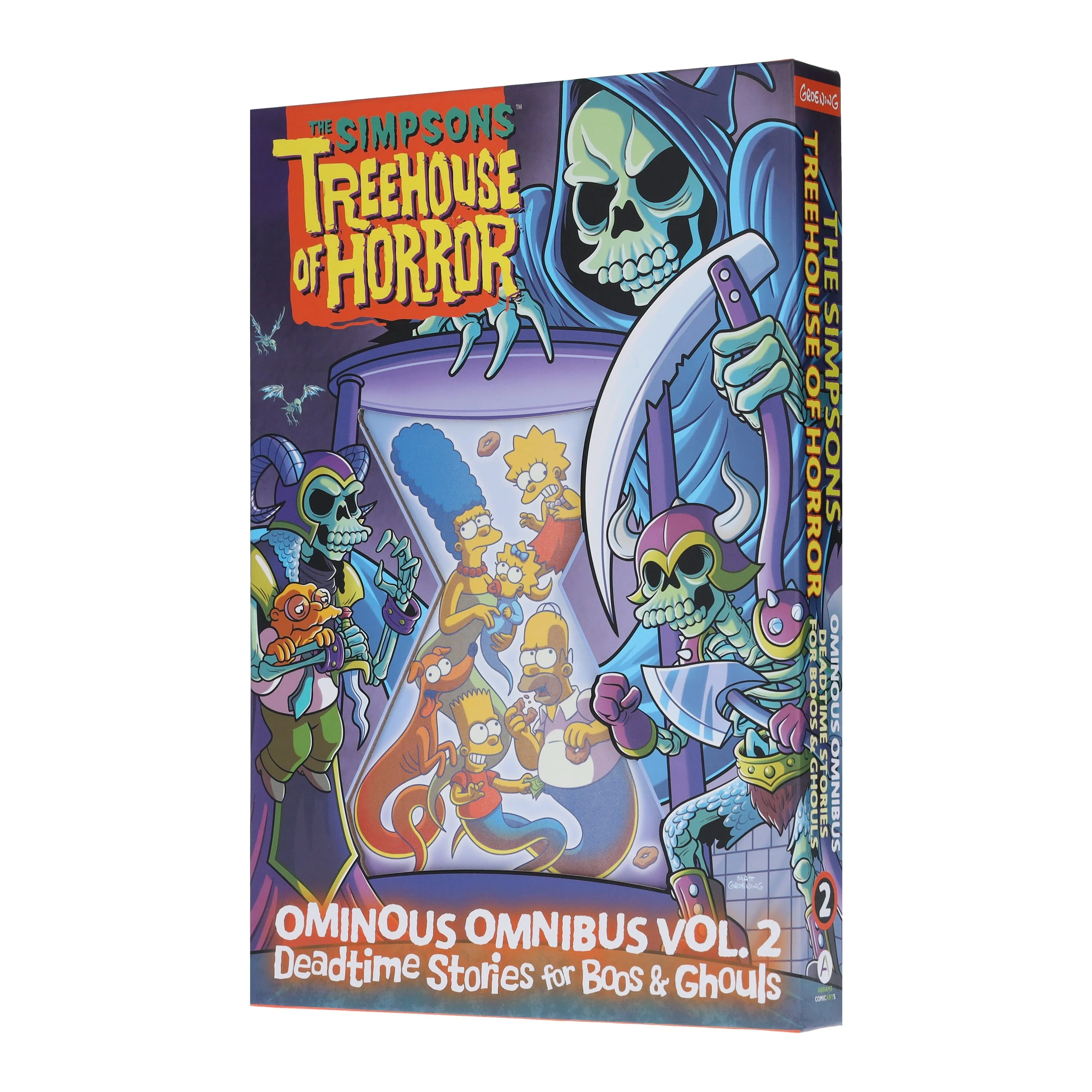 The Simpsons Treehouse of Horror Ominous Omnibus Vol. 2: Deadtime Stories for Boos & Ghouls by Matt Groening - Ages 12+ - Hardback - Image 4