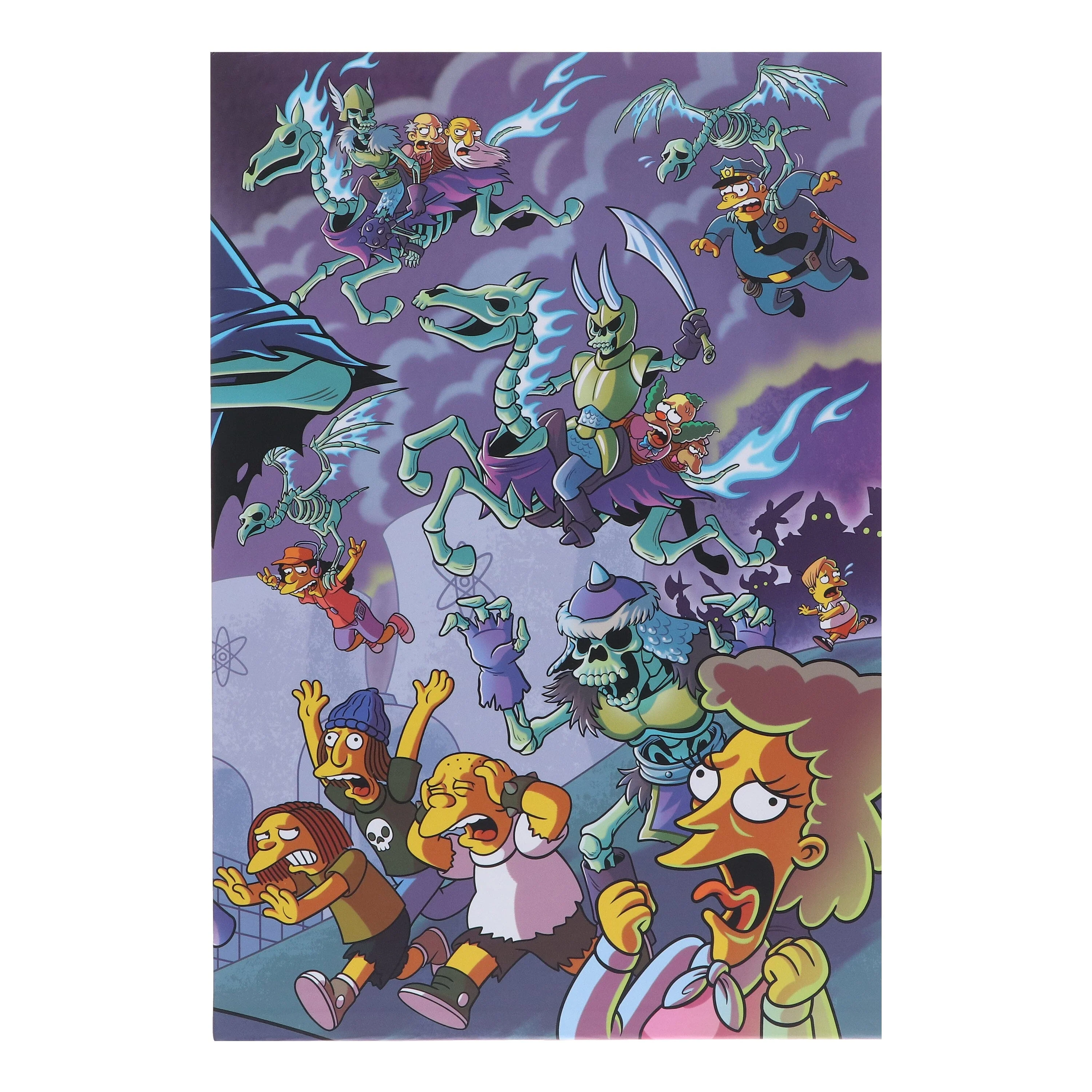 The Simpsons Treehouse of Horror Ominous Omnibus Vol. 2: Deadtime Stories for Boos & Ghouls by Matt Groening - Ages 12+ - Hardback - Image 6