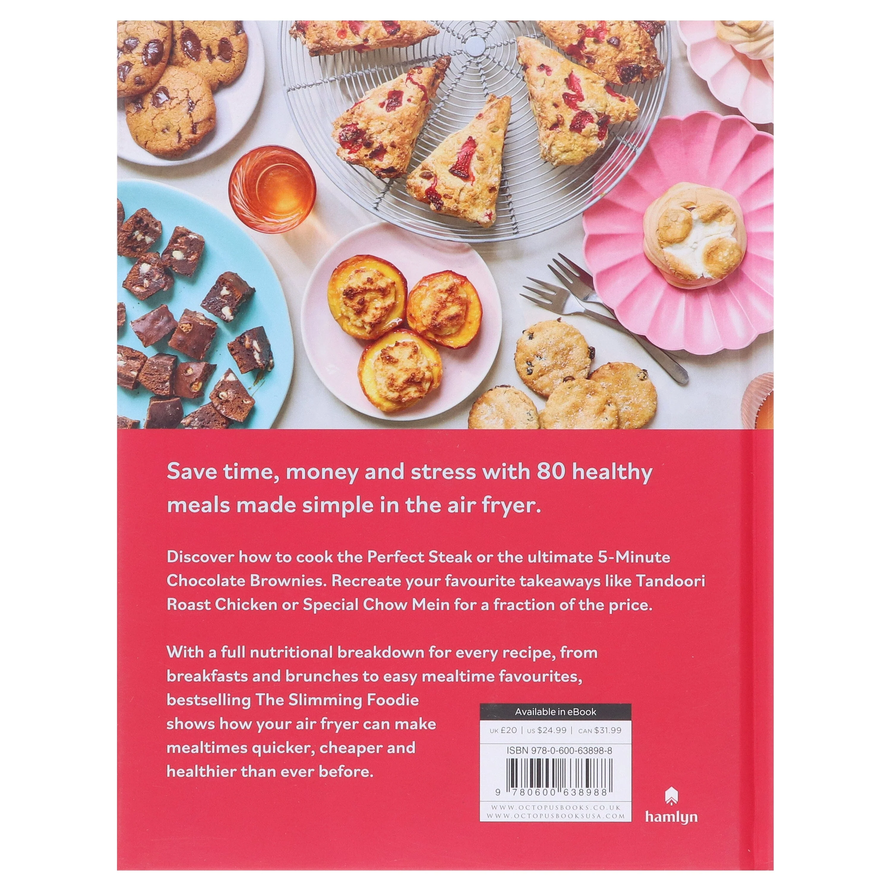 The Slimming Foodie Air Fryer: Quick, easy, healthy meals all under 600 calories by Pip Payne - Non Fiction - Hardback - Image 3