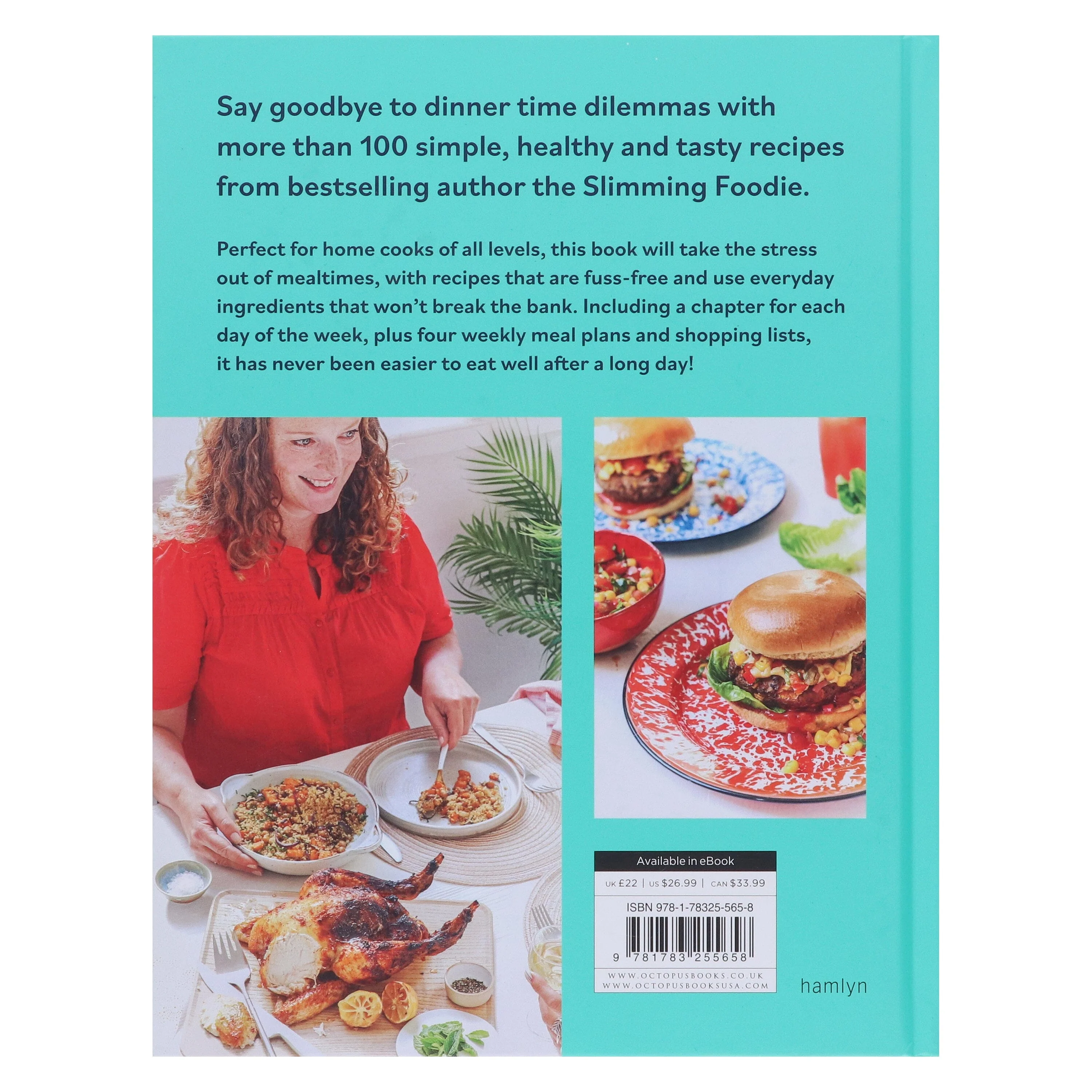 The Slimming Foodie Easy Meals Every Day: Healthy dinners for the whole family by Pip Payne - Non Fiction - Hardback - Image 3