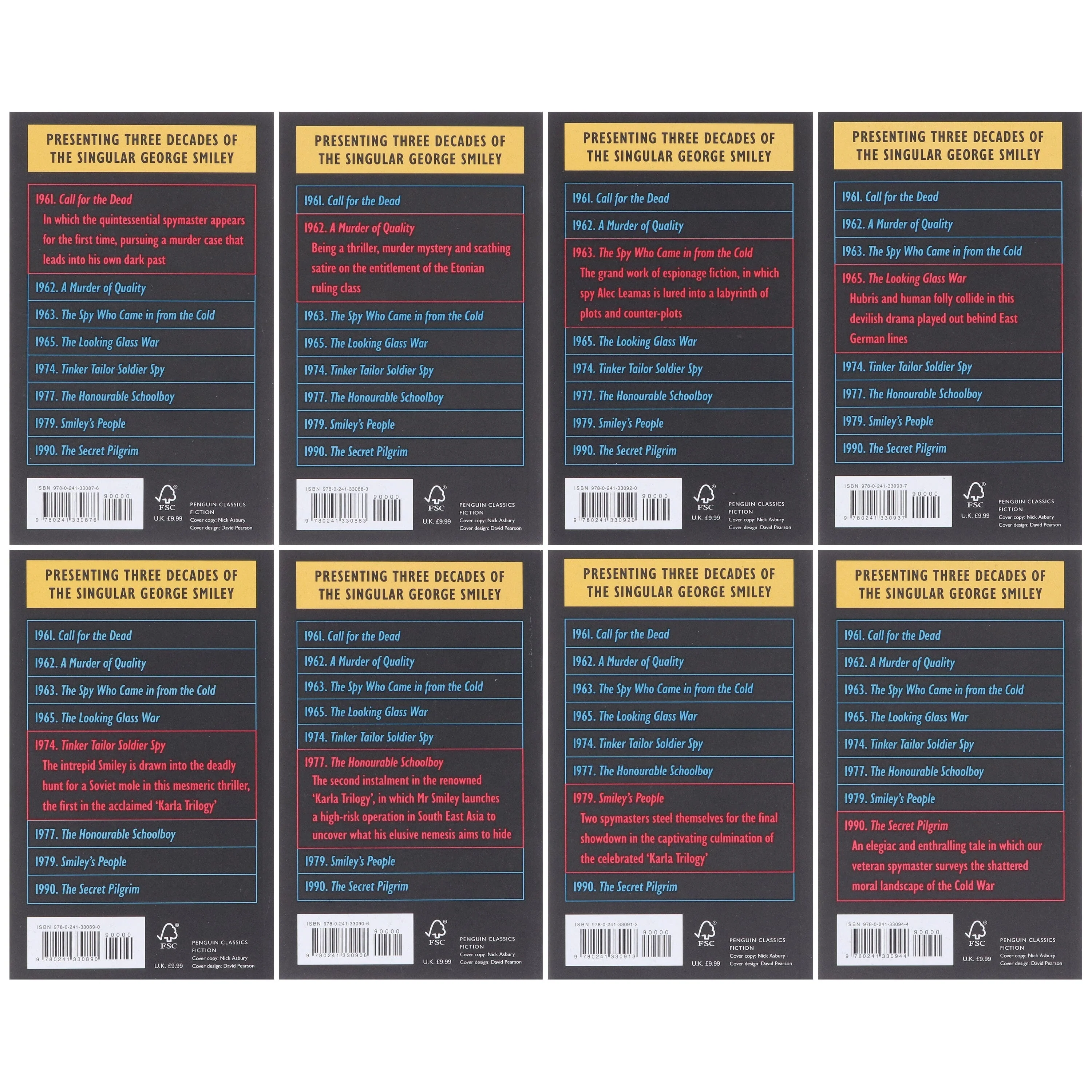 The Smiley Collection Boxset (Book 1-8) By John le Carre: 8 Books - Fiction - Paperback - Image 3