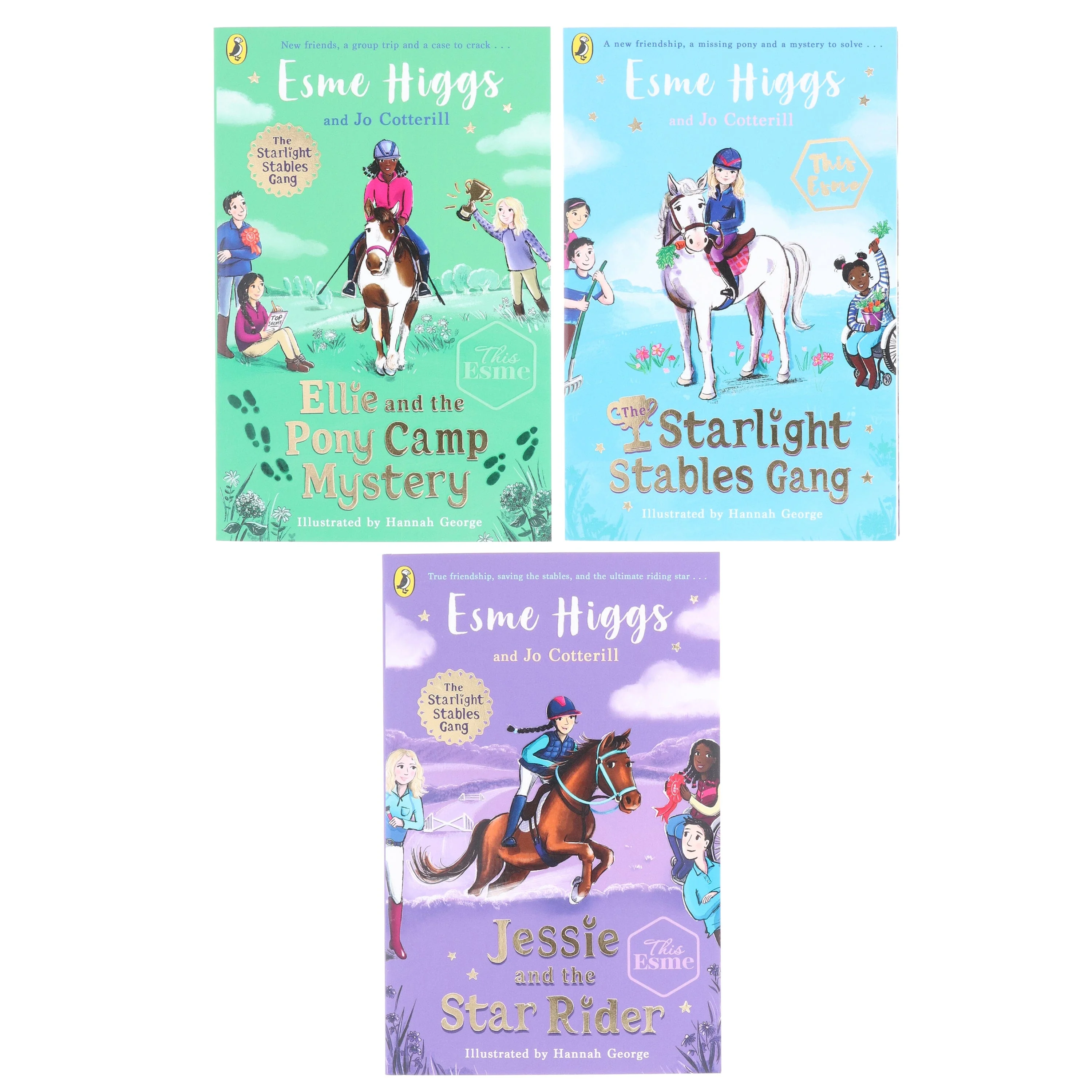 The Starlight Stables Gang Series by Esme Higgs & Jo Cotterill Illustrated 3 Books Collection Set - Ages 8-12 - Paperback - Image 2