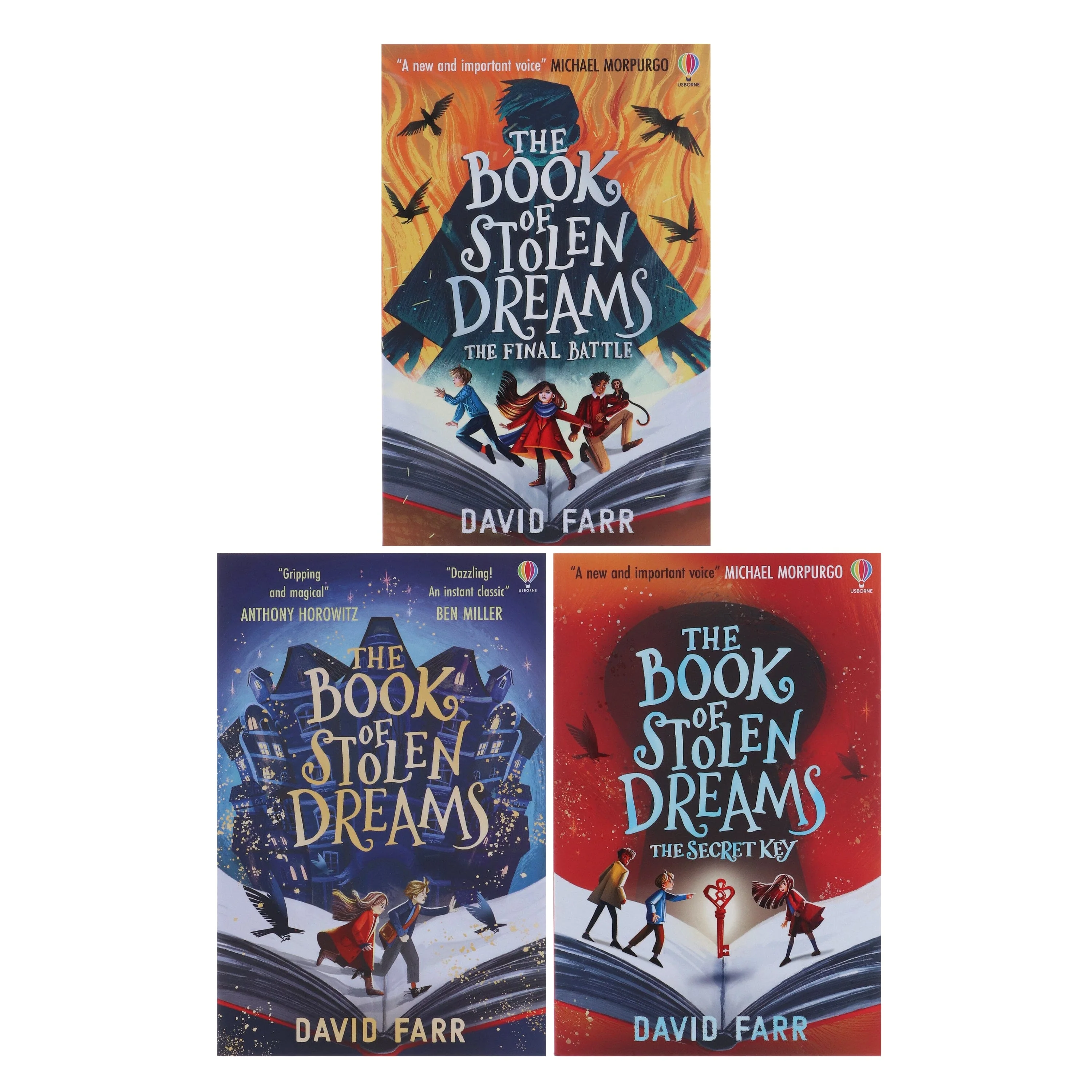The Stolen Dreams Adventures By David Farr 3 Books Collection Set - Ages 9-12 - Paperback - Image 2