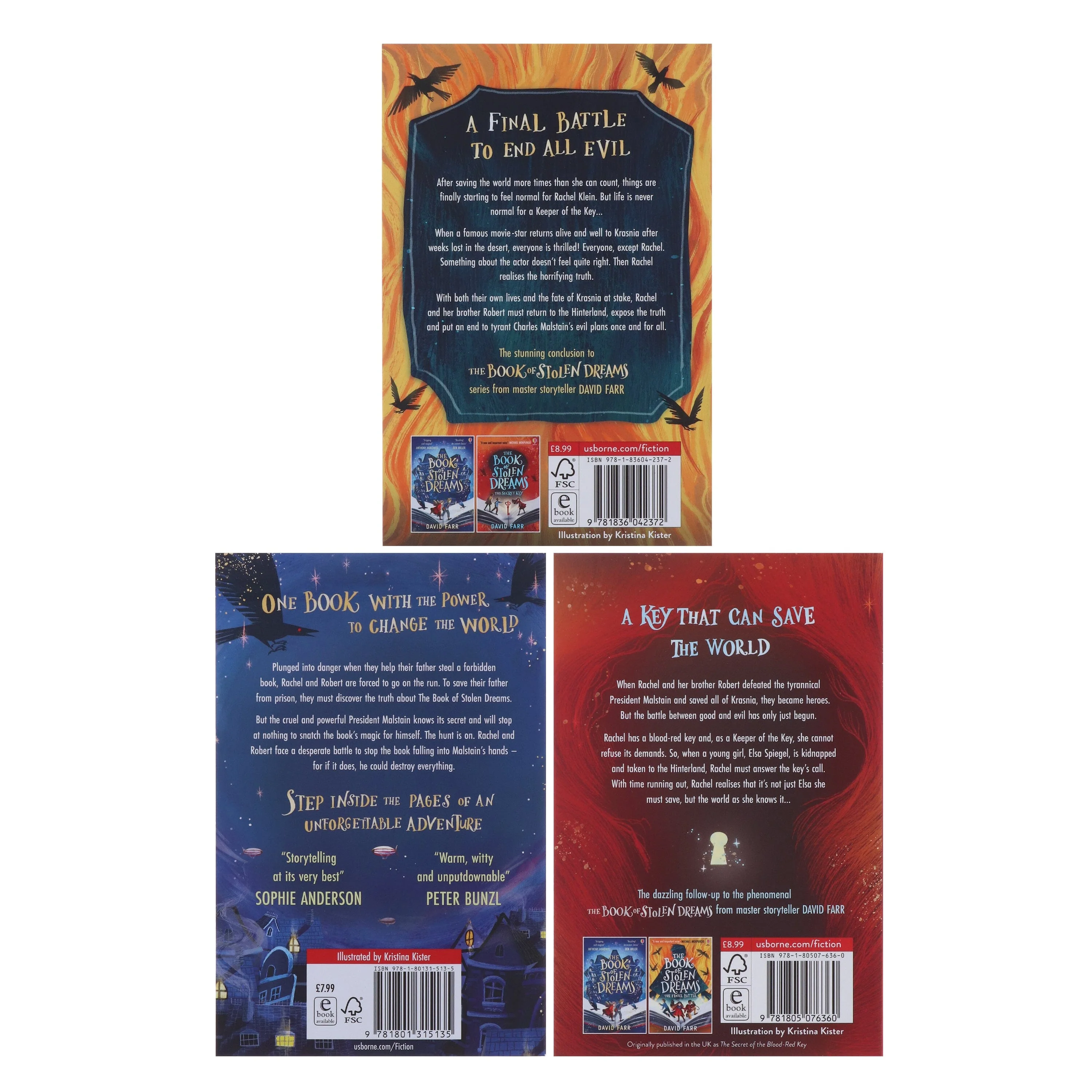 The Stolen Dreams Adventures By David Farr 3 Books Collection Set - Ages 9-12 - Paperback - Image 3