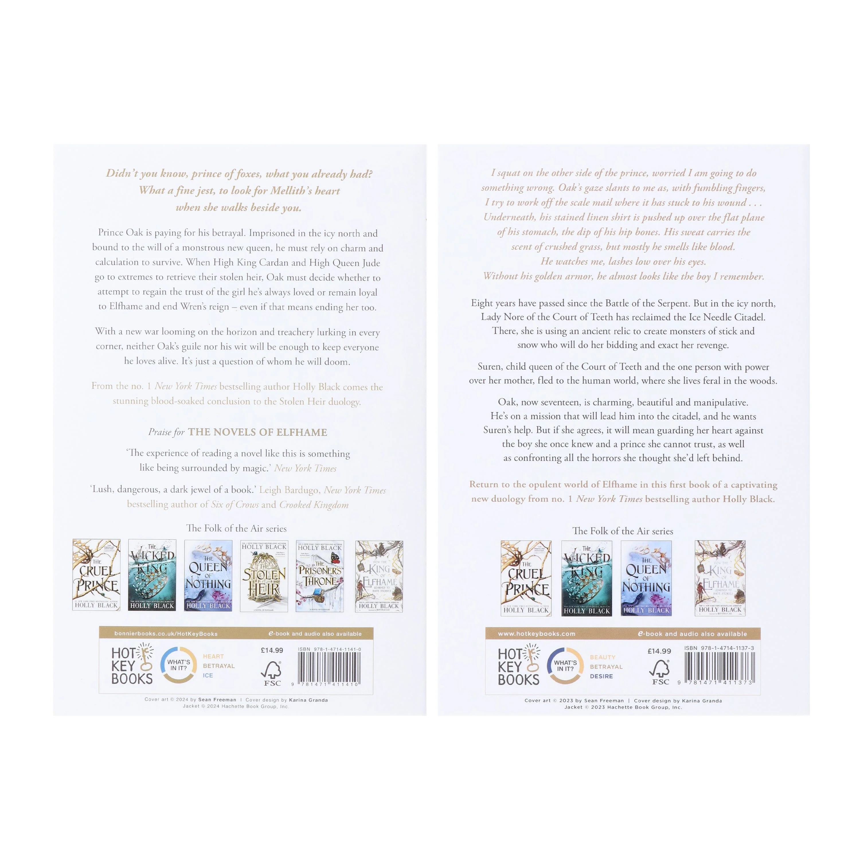 The Stolen Heir Duology: The Folk of the Air Spin-off By Holly Black 2 Books Collection Box Set - Ages 13+ - Paperback - Image 3
