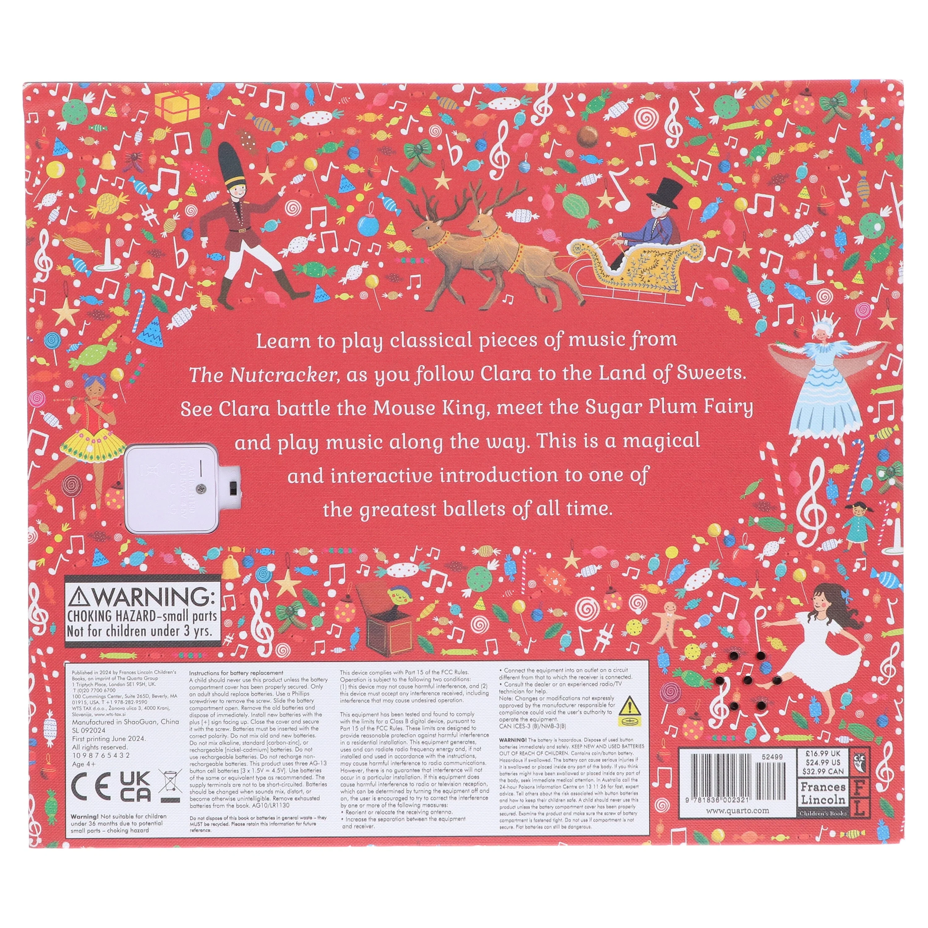 The Story Orchestra: I Can Play: The Nutcracker: Learn 8 Easy Pieces of Classical Music! - Ages 4-7 - Hardback - Image 3