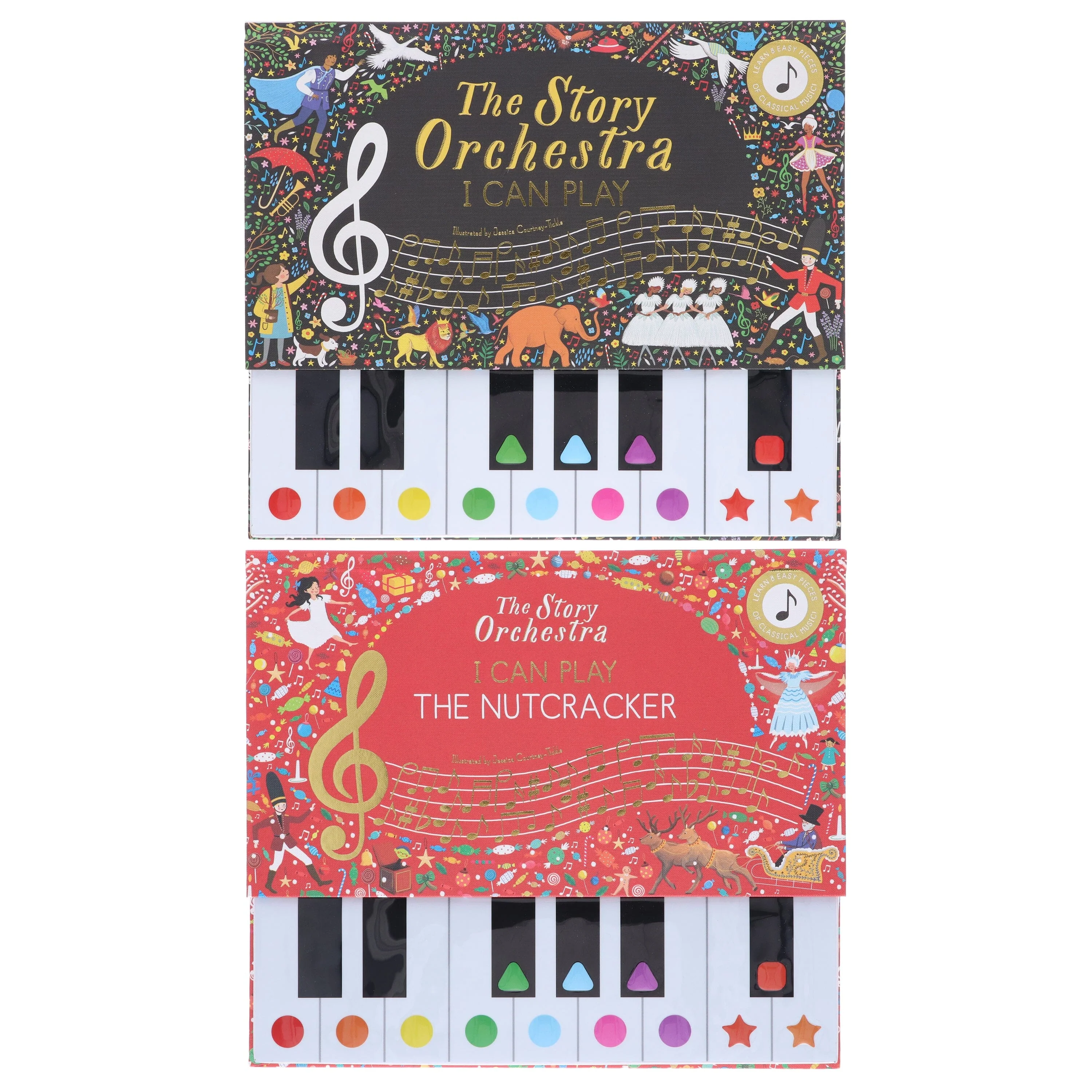 The Story Orchestra Series (I Can Play & The Nutcracker) Learn 8 Easy Pieces From the Series! 2 Books Collection Set - Ages 4-7 - Hardback - Image 2