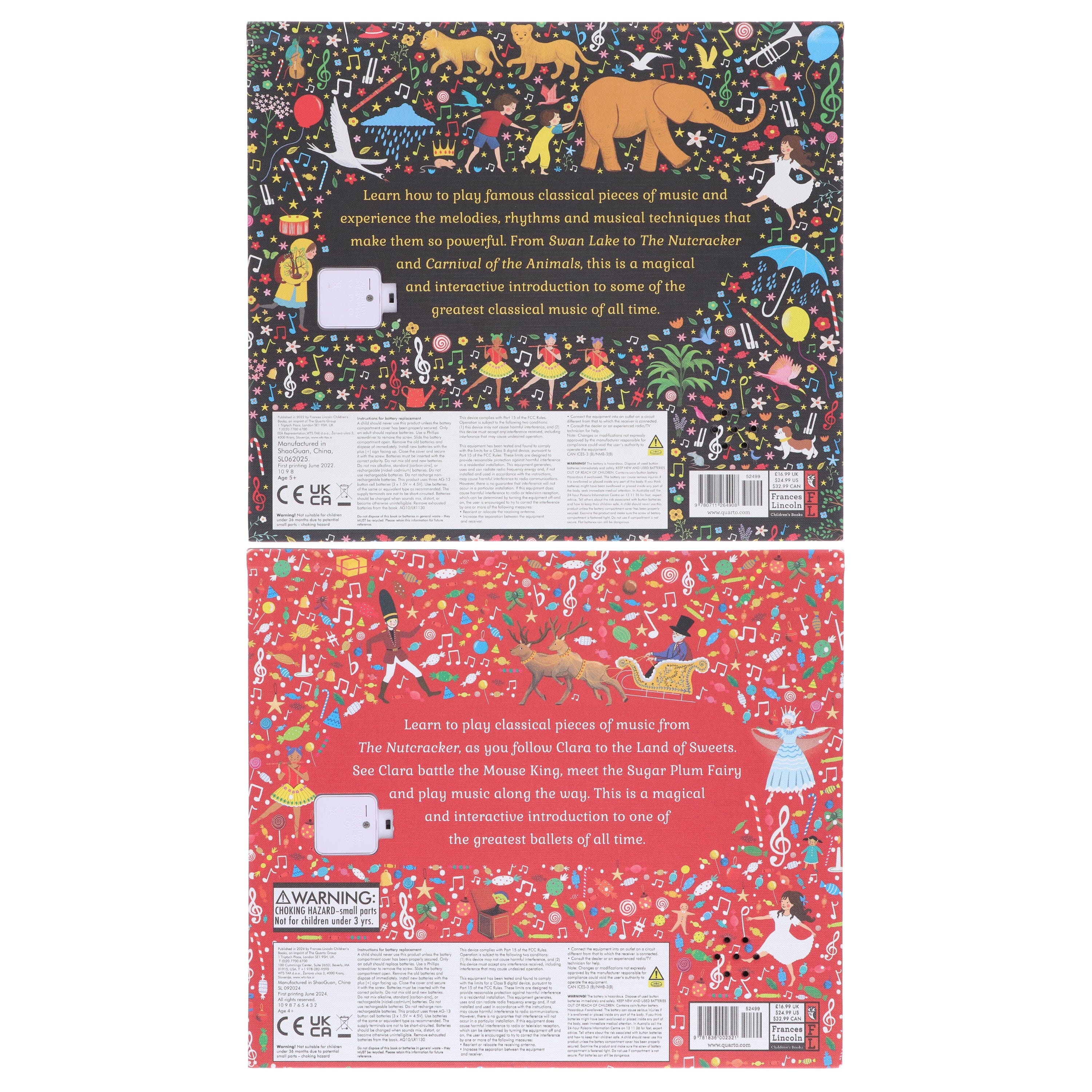 The Story Orchestra Series (I Can Play & The Nutcracker) Learn 8 Easy Pieces From the Series! 2 Books Collection Set - Ages 4-7 - Hardback - Image 3