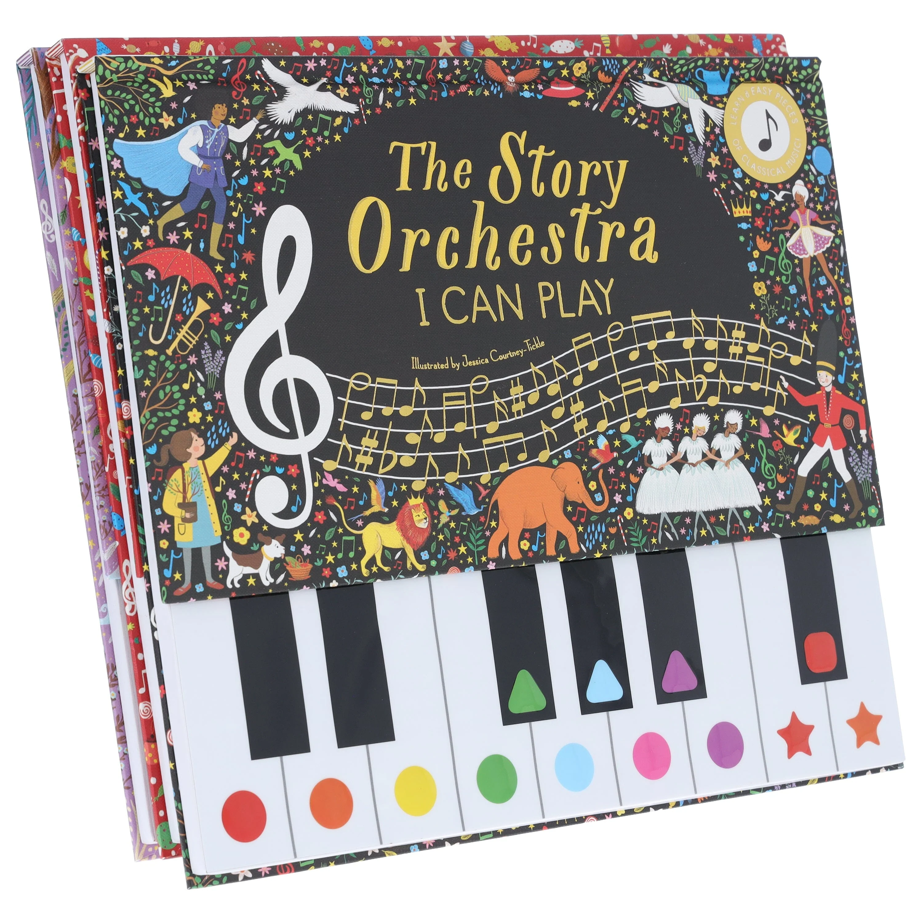 The Story Orchestra Series (I Can Play, The Nutcracker & Swan Lake) Learn 8 Easy Pieces From the Series! 3 Books Collection Set - Ages 4-7 - Hardback - Image 4
