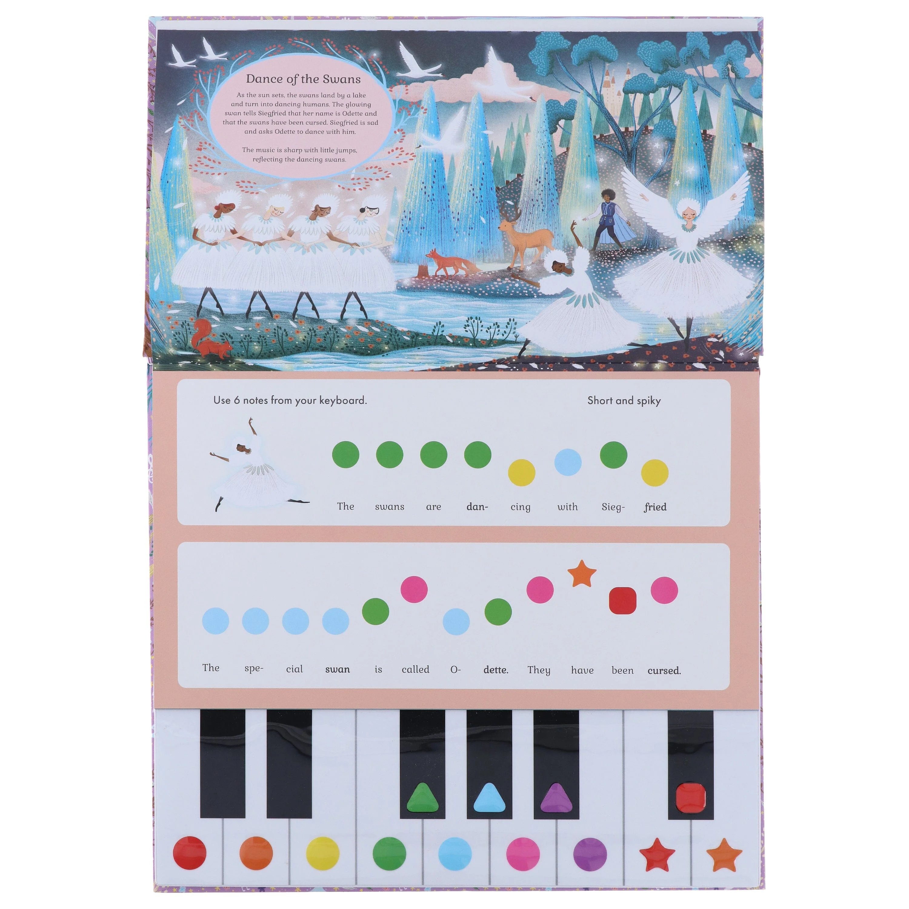 The Story Orchestra Series (I Can Play, The Nutcracker & Swan Lake) Learn 8 Easy Pieces From the Series! 3 Books Collection Set - Ages 4-7 - Hardback - Image 8