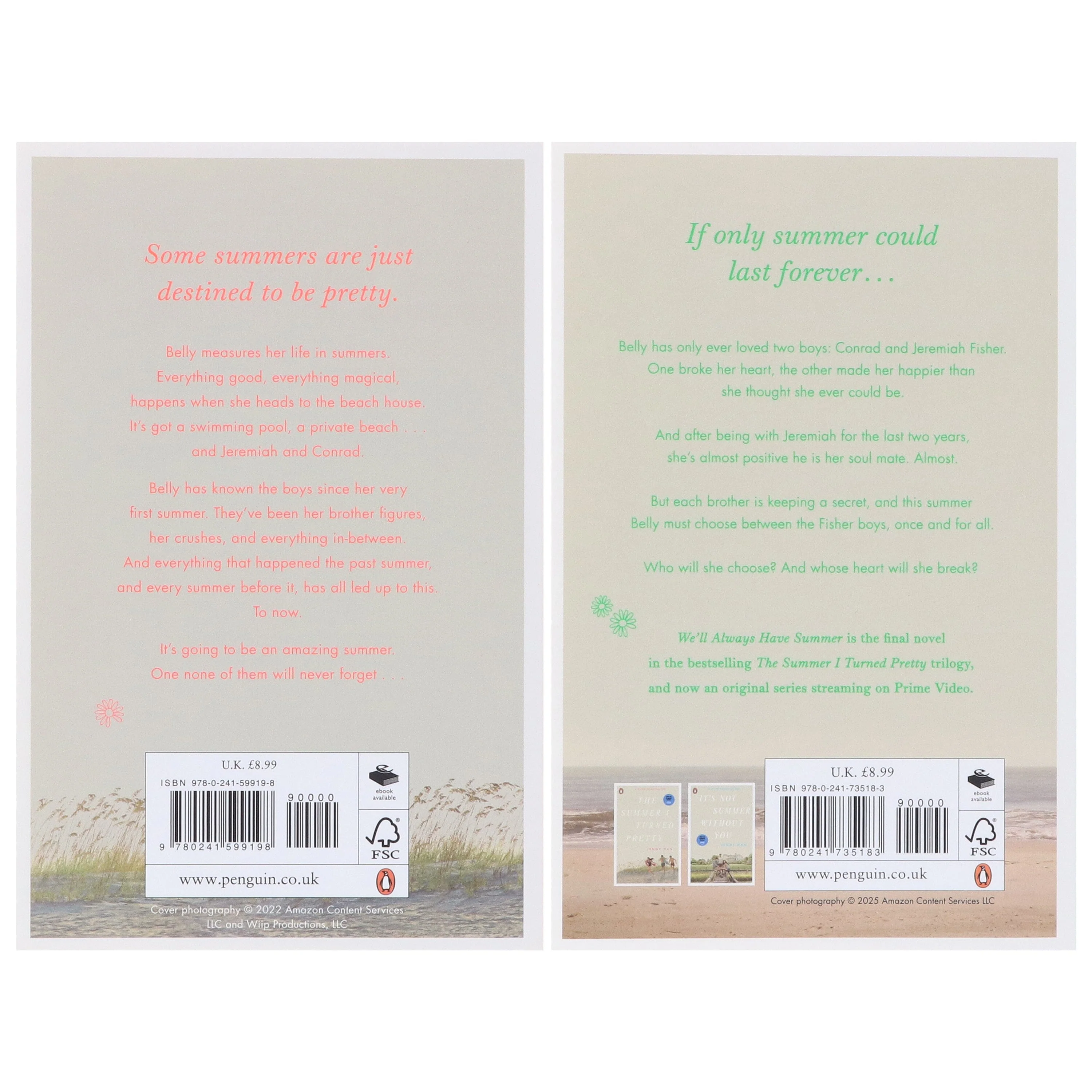 The Summer I Turned Pretty Series by Jenny Han 2 Books Collection Set - Fiction - Paperback - Image 3