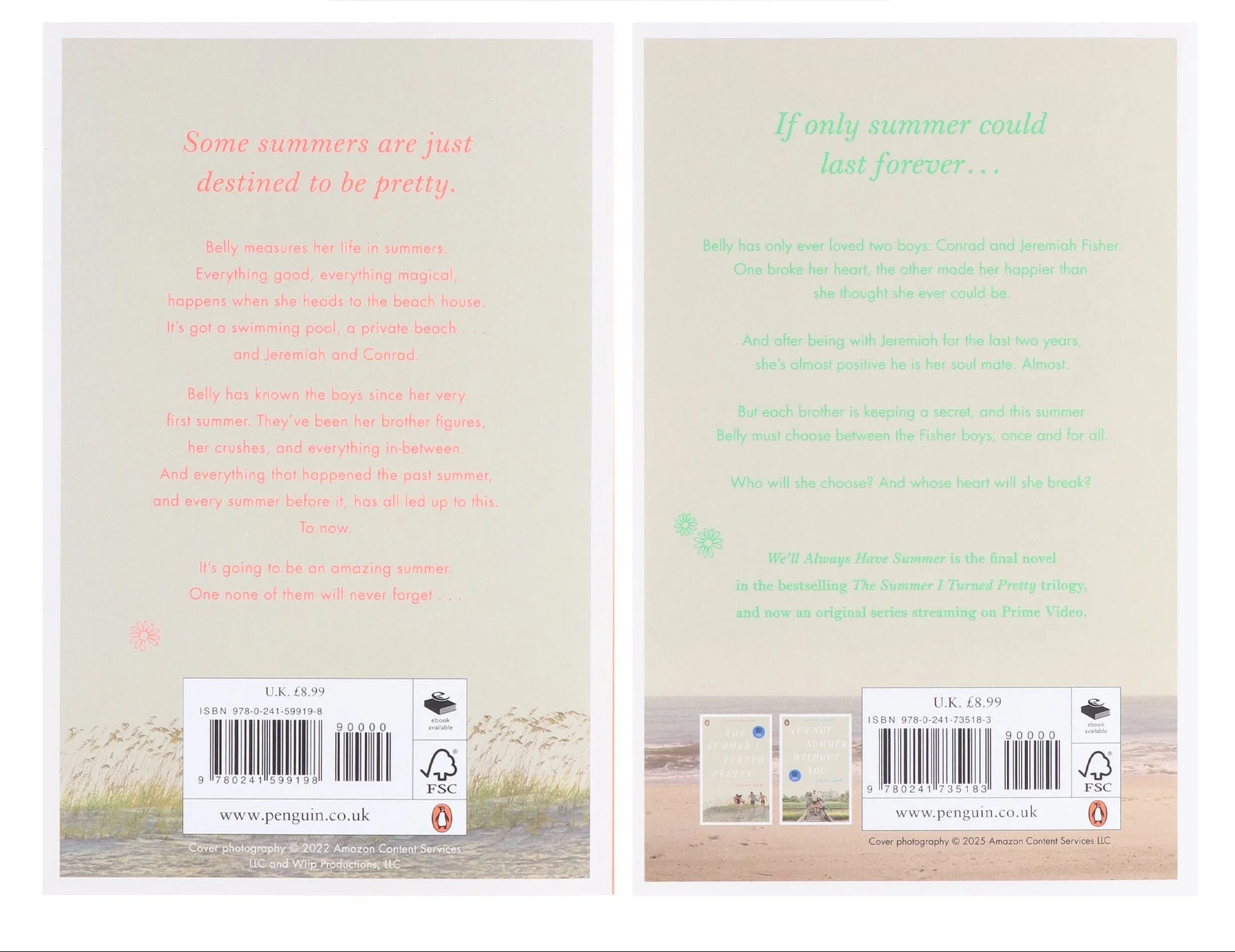 The Summer I Turned Pretty Series by Jenny Han 3 Books Collection Set - Fiction - Paperback - Image 3
