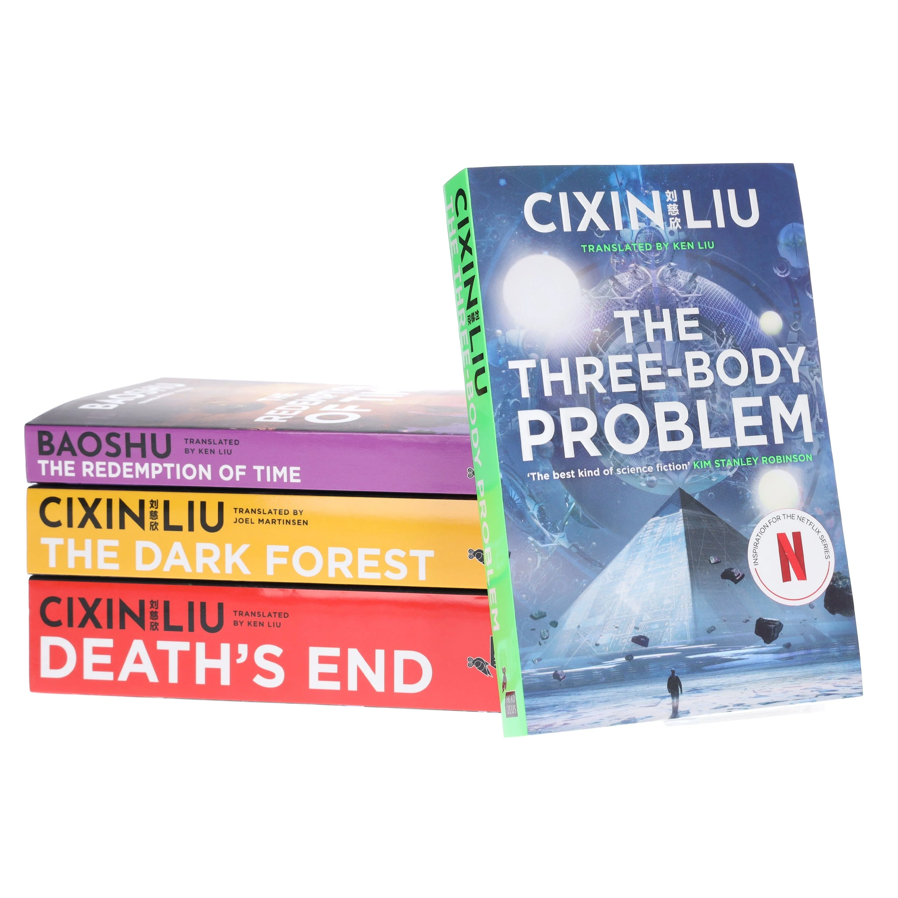 The Three-Body Problem Novels By Cixin Liu & Baoshu 4 Books Collection Set - Fiction - Paperback - Image 4