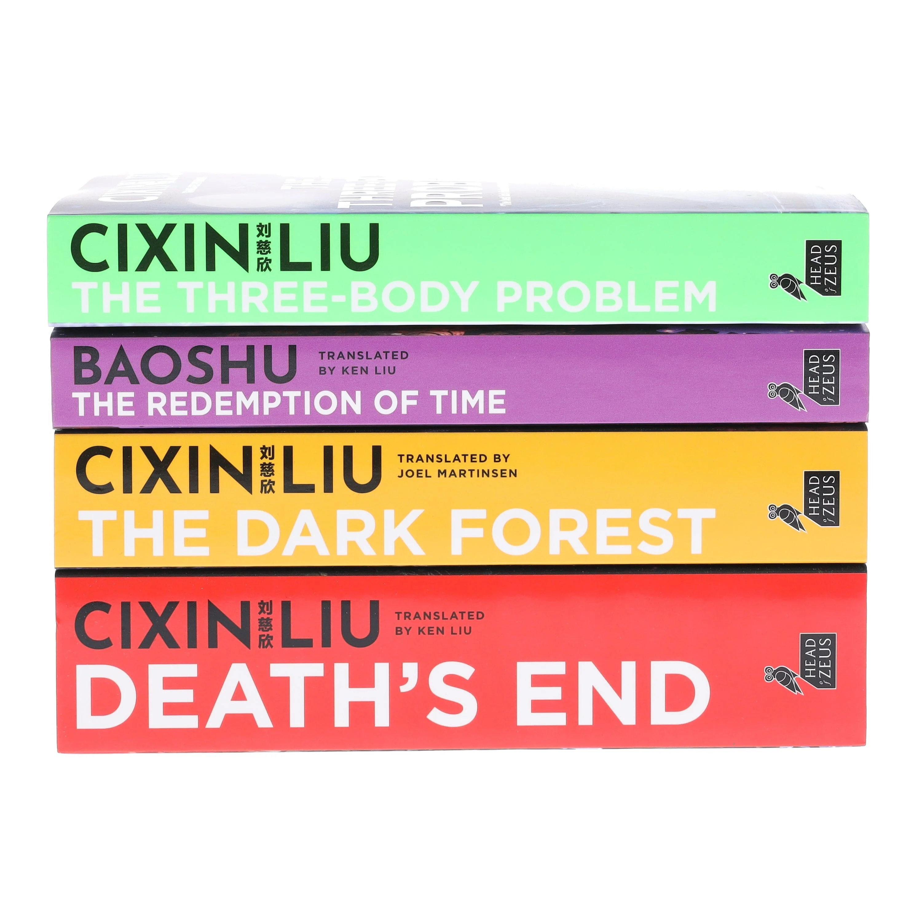 The Three-Body Problem Novels By Cixin Liu & Baoshu 4 Books Collection Set - Fiction - Paperback - Image 5