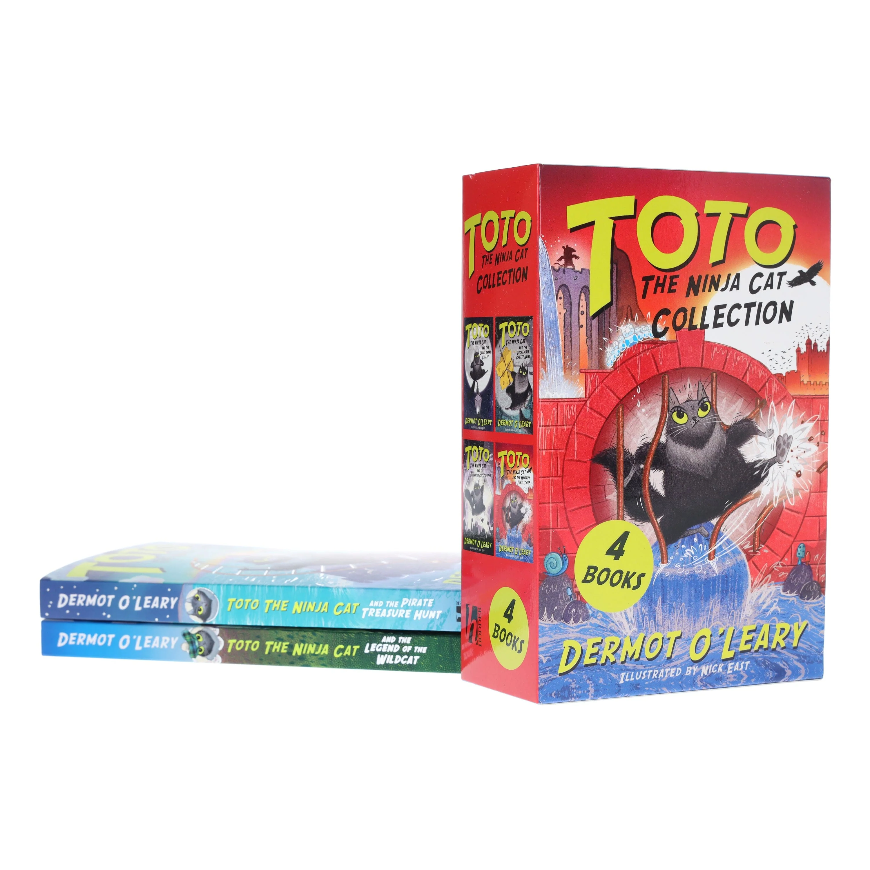 Toto the Ninja Cat Series by Dermot O’Leary Illustrated 6 Books Collection Set - Ages 7+ - Paperback - Image 4