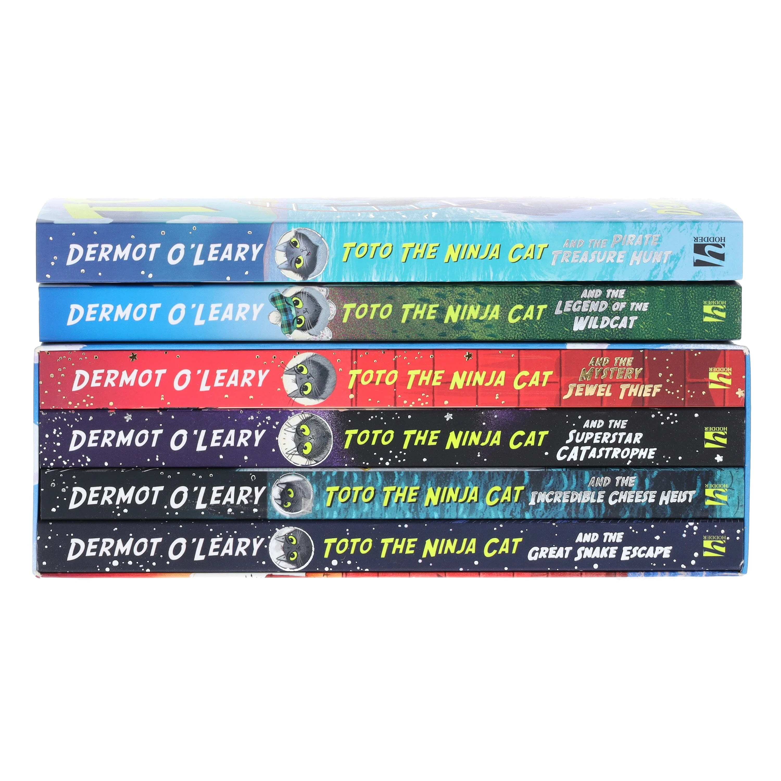 Toto the Ninja Cat Series by Dermot O’Leary Illustrated 6 Books Collection Set - Ages 7+ - Paperback - Image 5