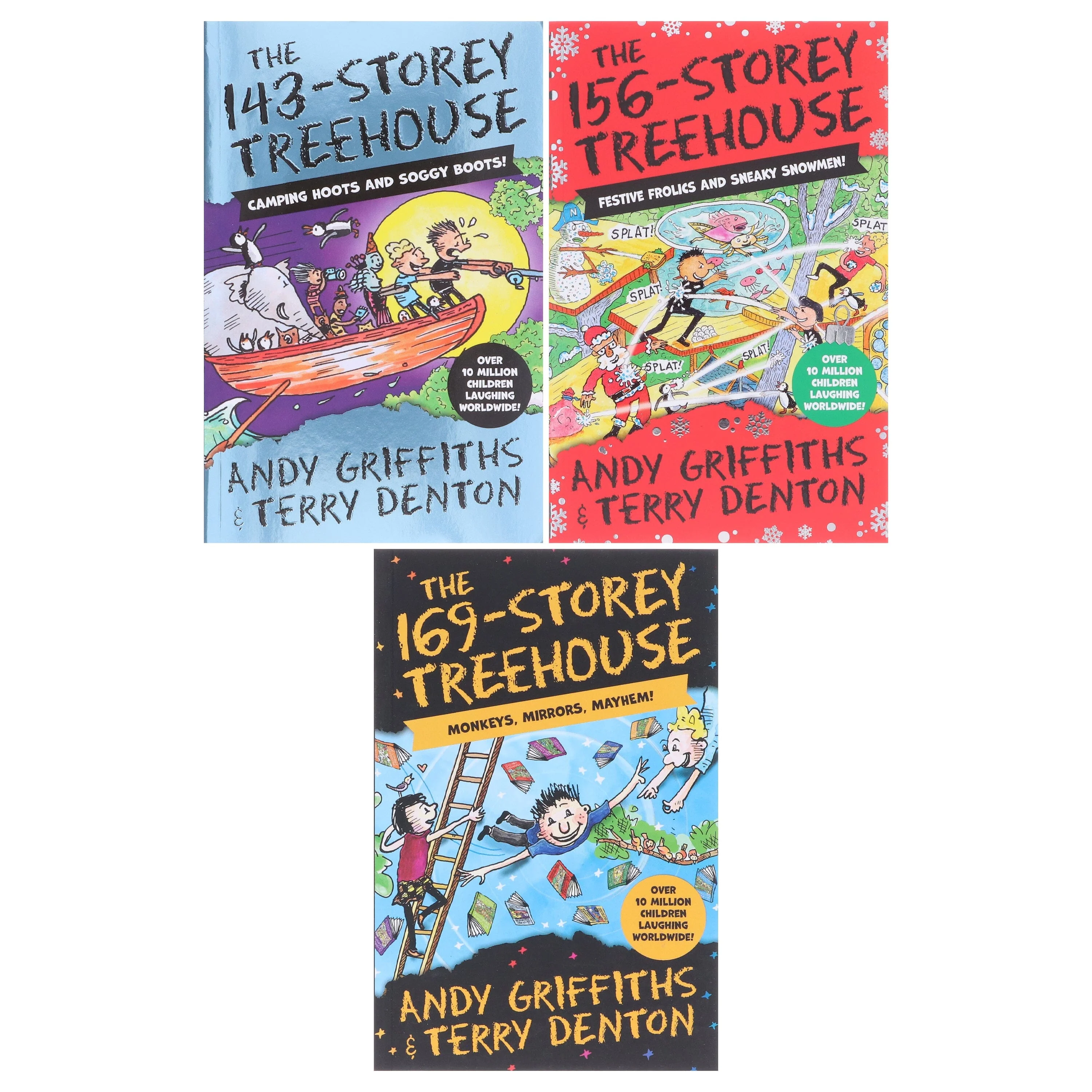 The Treehouse Series (Book 11-13) by Andy Griffiths Illustrated 3 Books Collection Set - Ages 7-12 - Paperback - Image 2