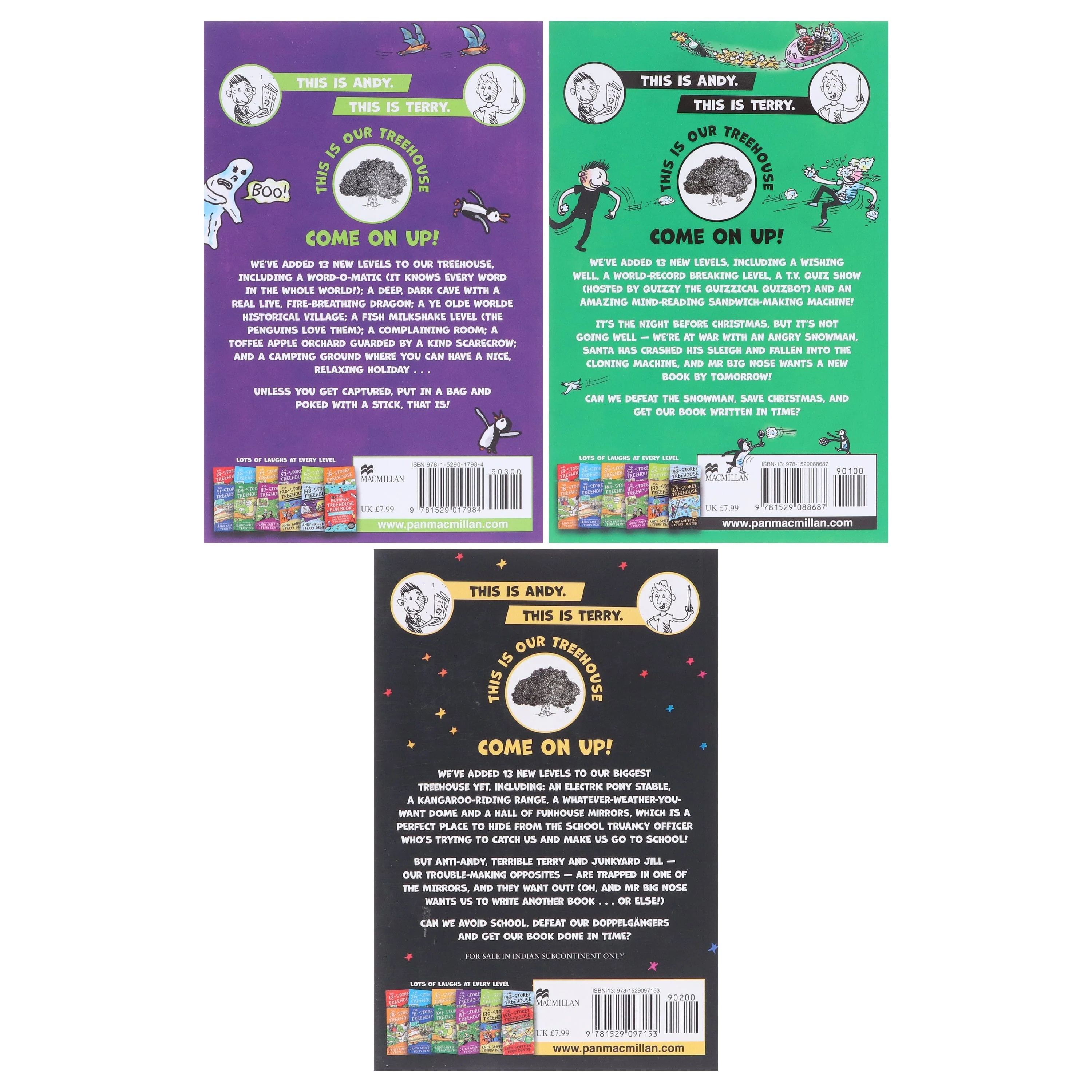 The Treehouse Series (Book 11-13) by Andy Griffiths Illustrated 3 Books Collection Set - Ages 7-12 - Paperback - Image 3