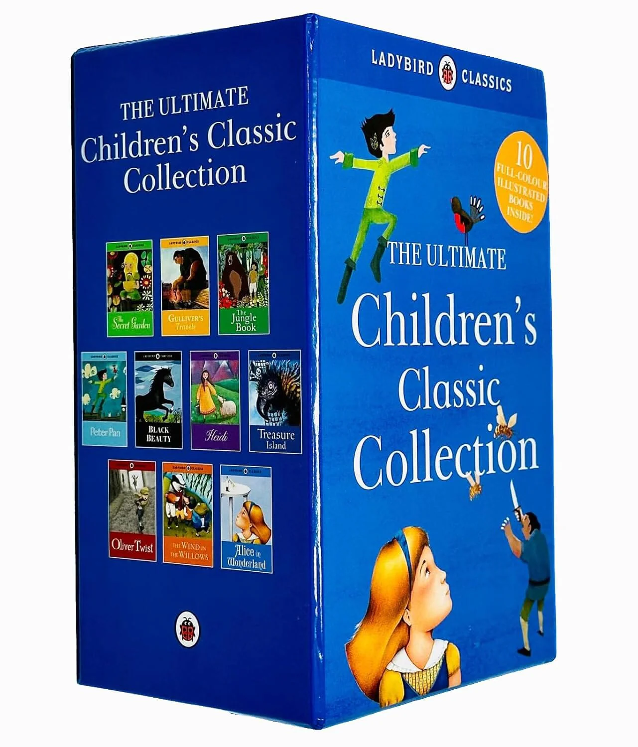 The Ultimate Children's Classic Illustrated 10 Books Collection Box Set - Ages 5+ - Hardback - Image 2