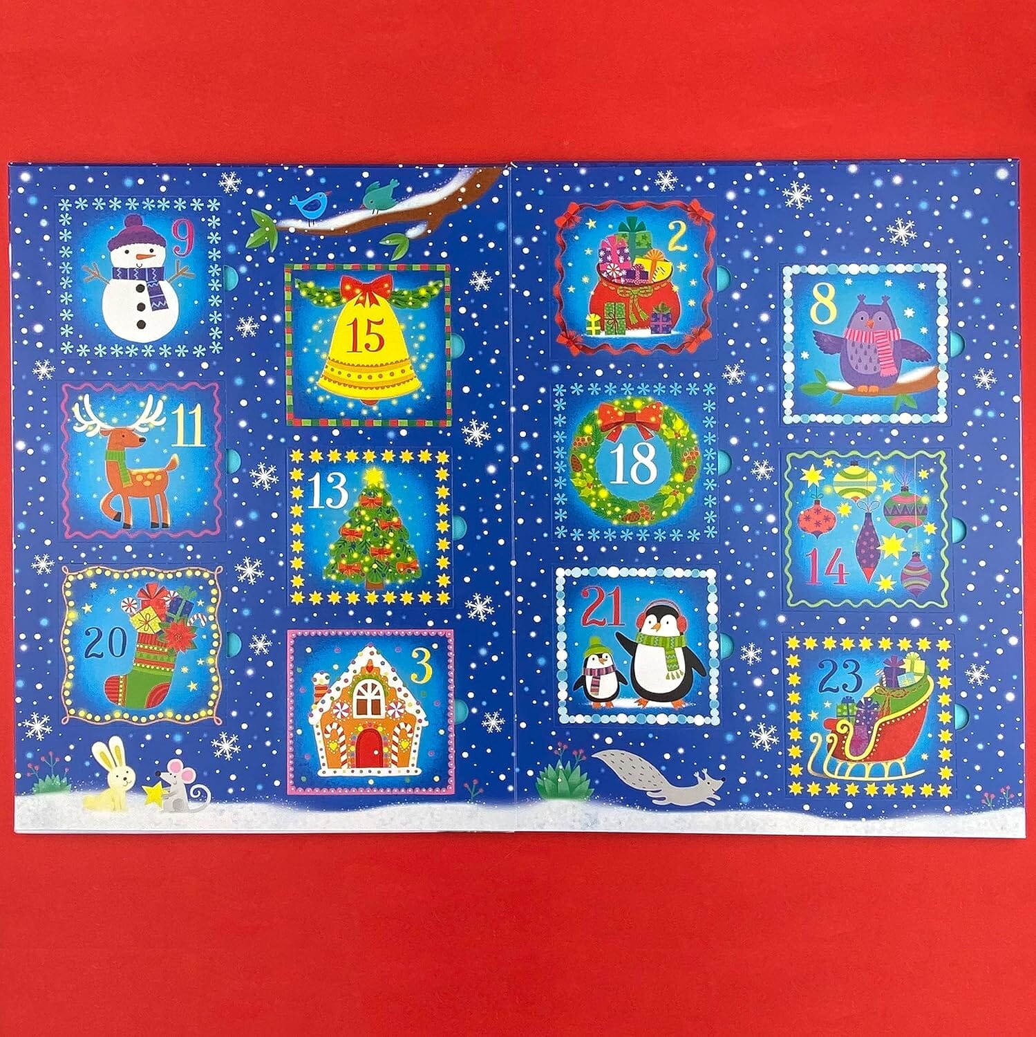 Usborne Advent Christmas Calendar Book (Blue): 24 Books Collection Set - Ages 3+ - Paperback - Image 3