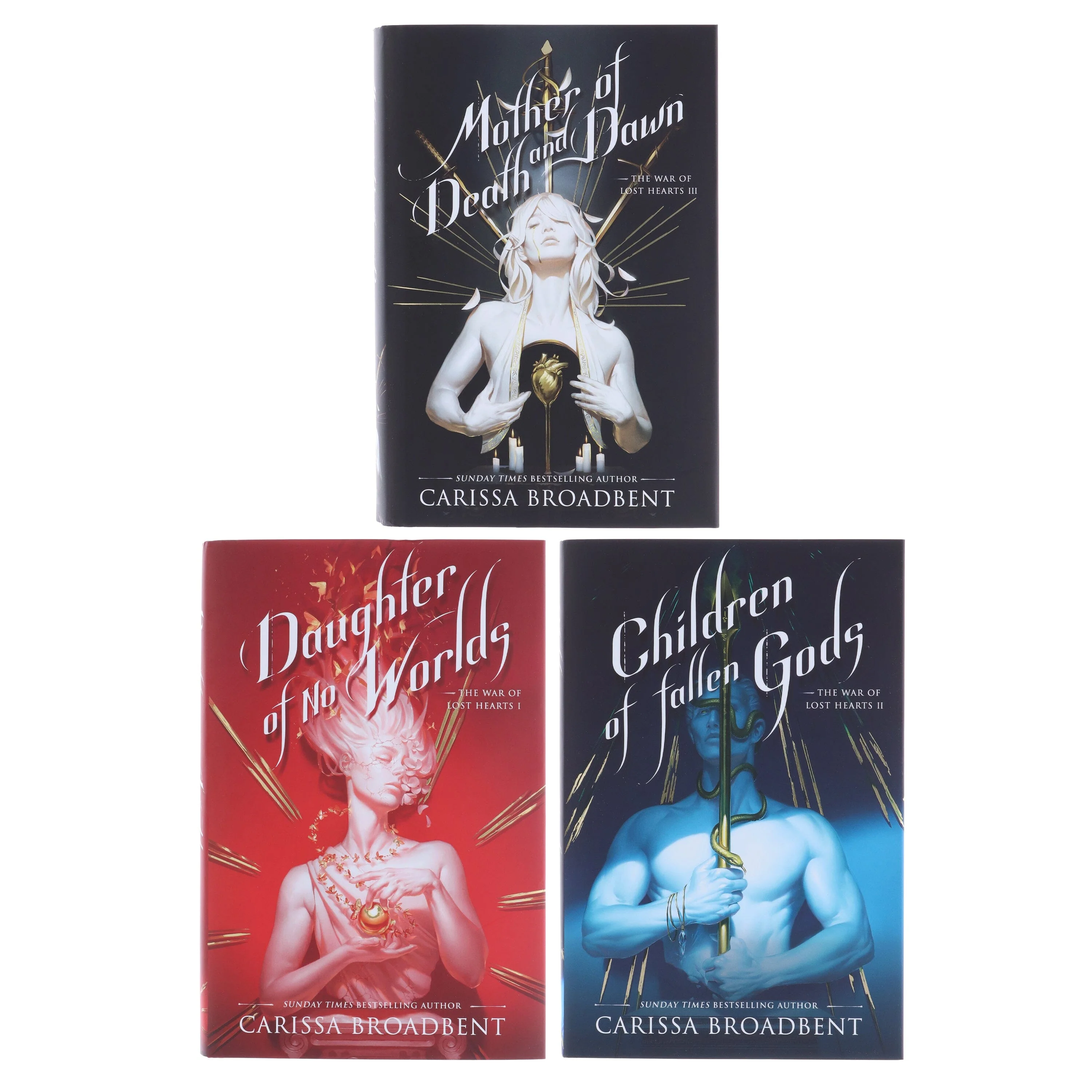 The War of Lost Hearts Trilogy by Carissa Broadbent 3 Books Collection Set - Fiction - Hardback - Image 2