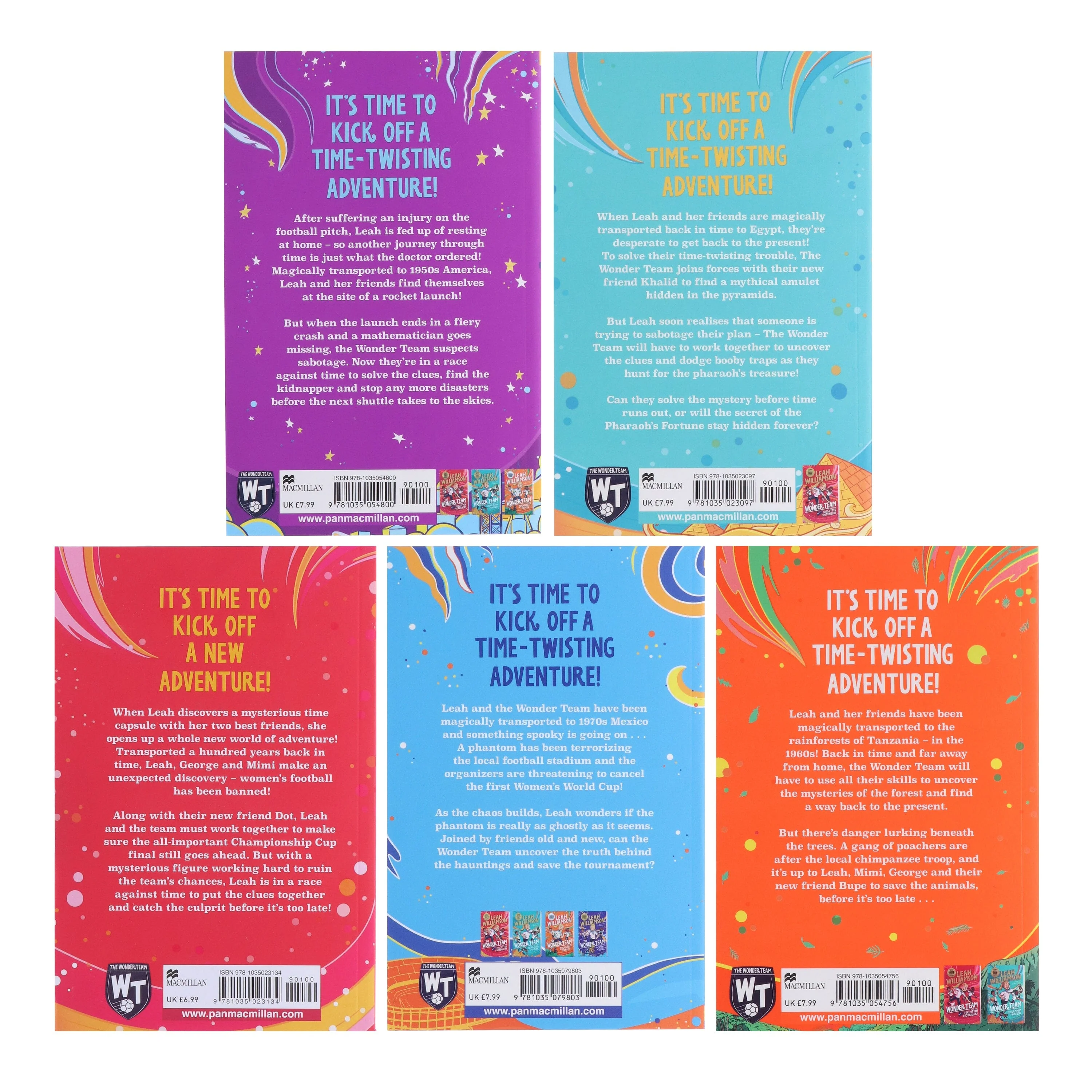 The Wonder Team Series By Leah Williamson Illustrated 5 Books Collection Set - Ages 9-11 - Paperback - Image 3