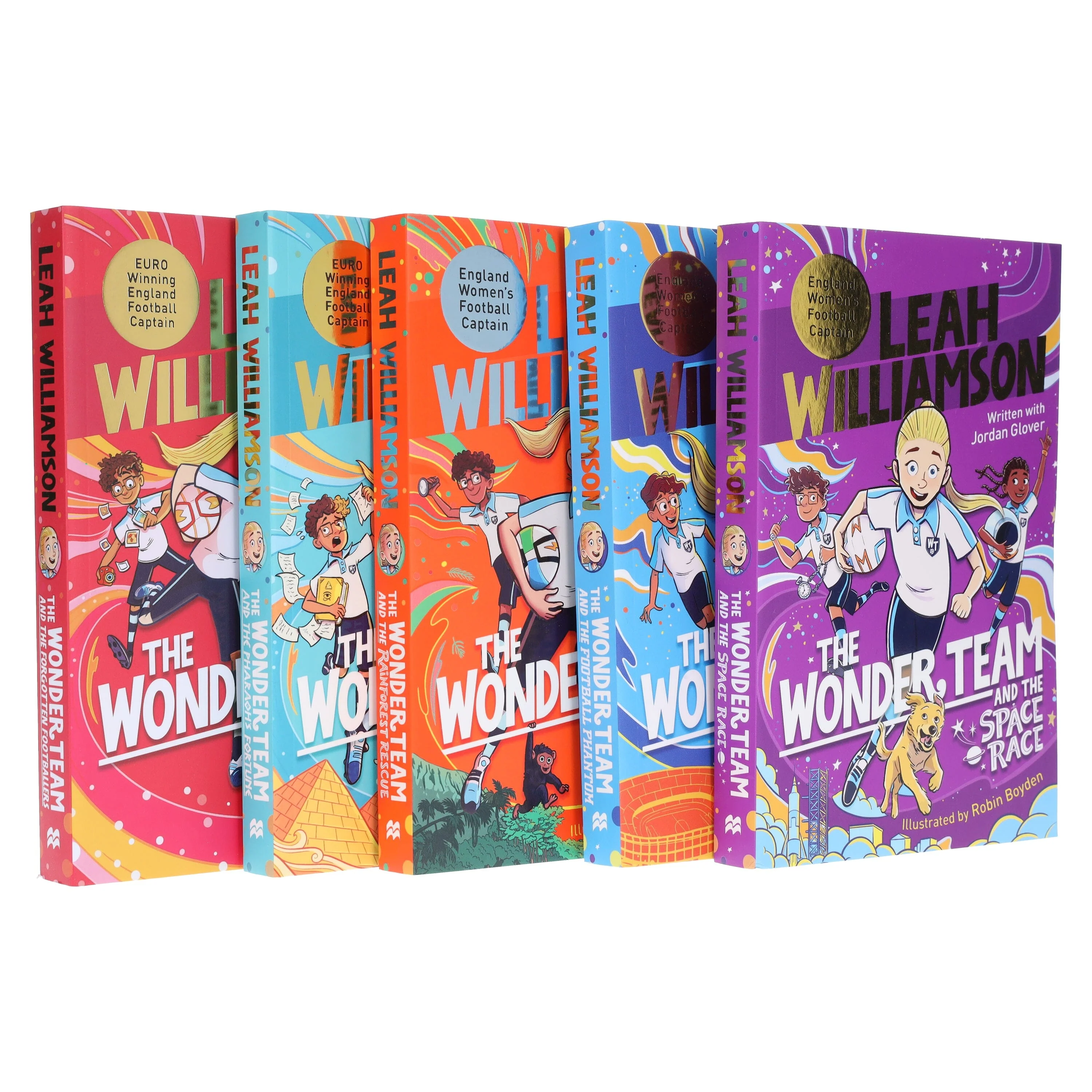 The Wonder Team Series By Leah Williamson Illustrated 5 Books Collection Set - Ages 9-11 - Paperback - Image 4